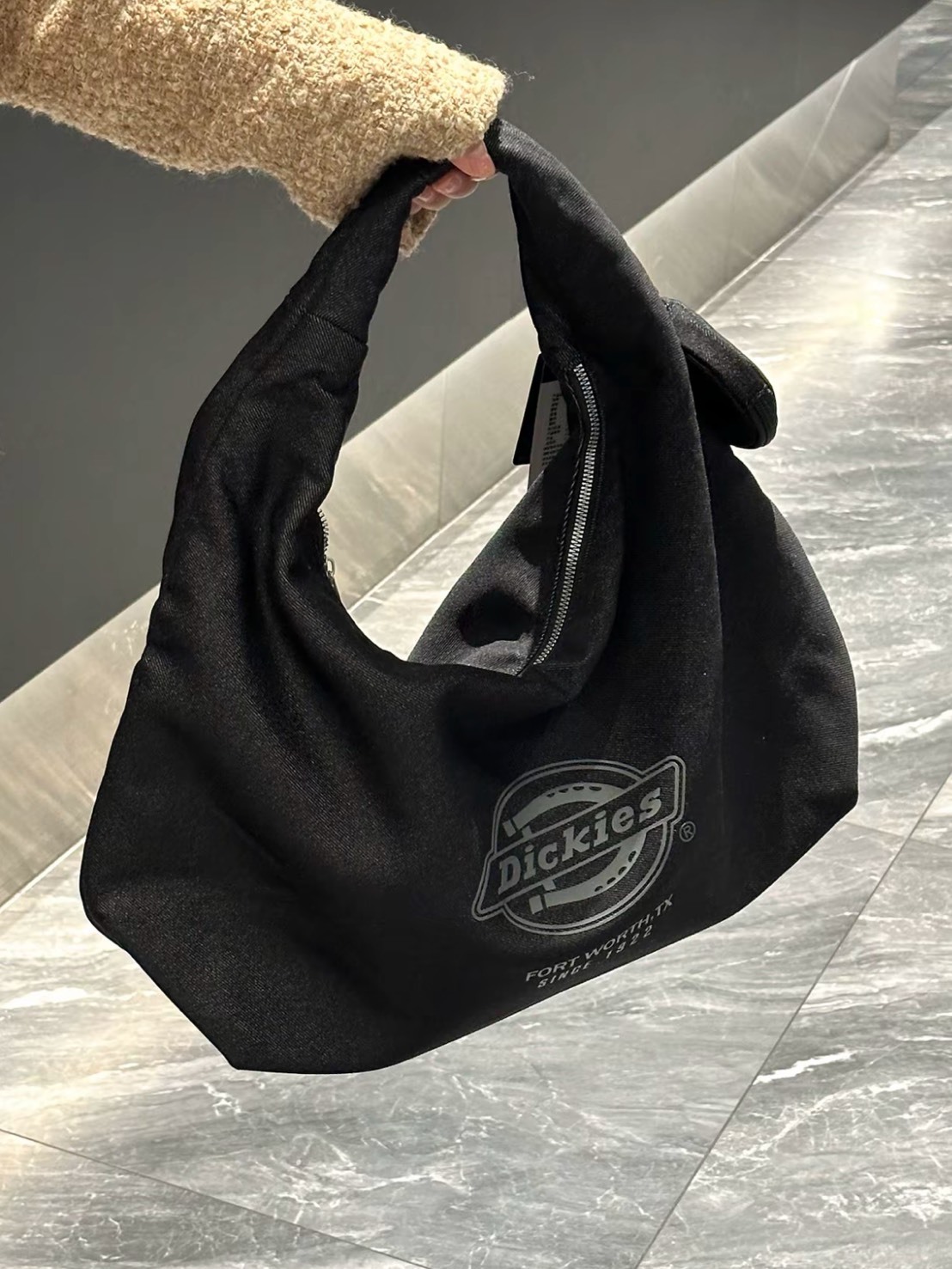 DICKIES 牛仔藍 黑色 雲朵包