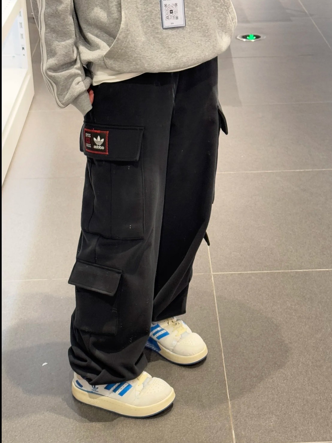 ADIDAS 工裝 純棉 運動褲