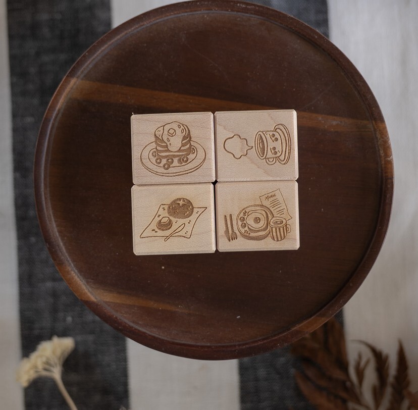 sho 小确幸．Tea Time  四入印章組