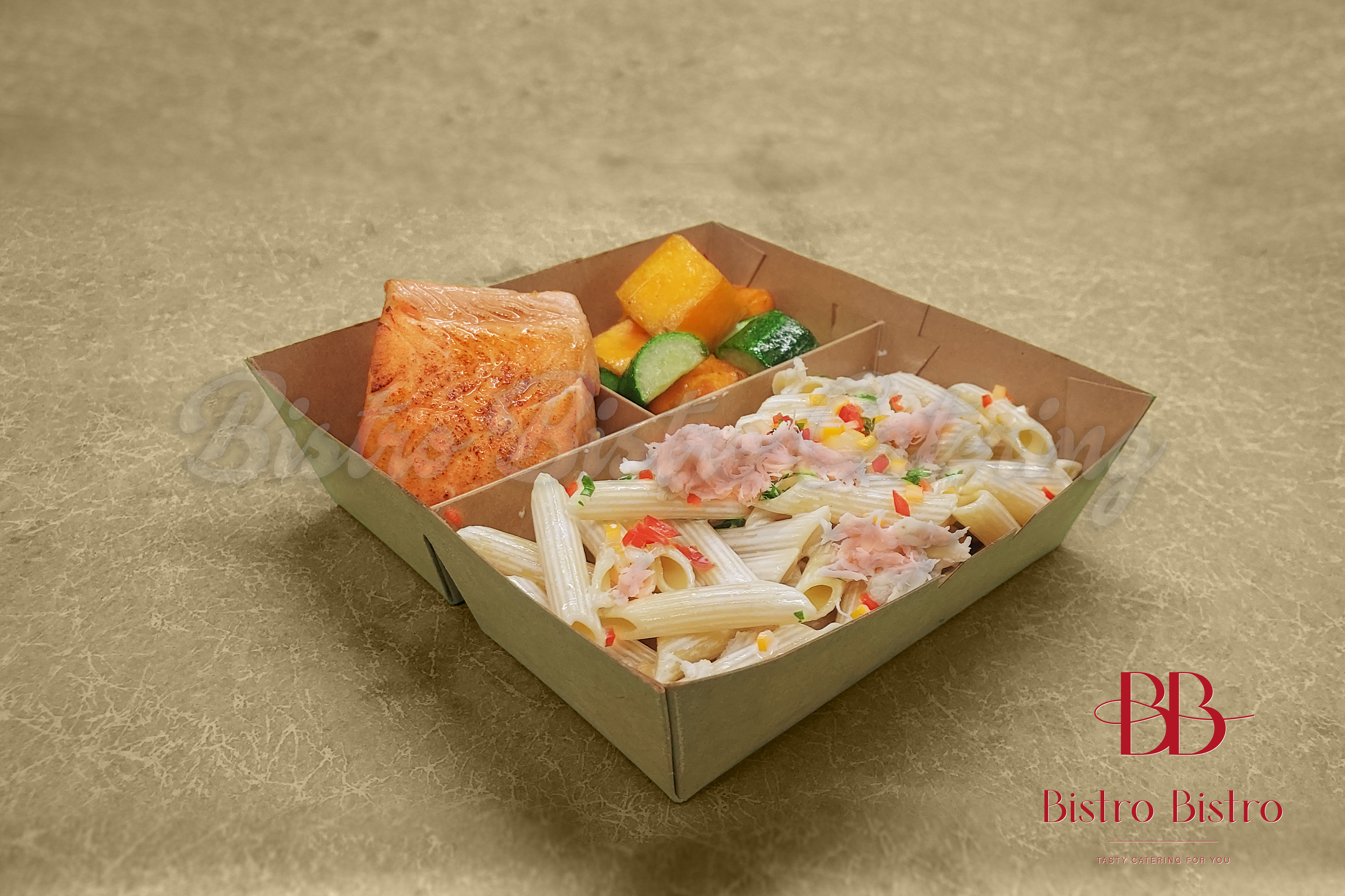 龍蝦汁蟹肉長通粉便當 最低需訂購5份