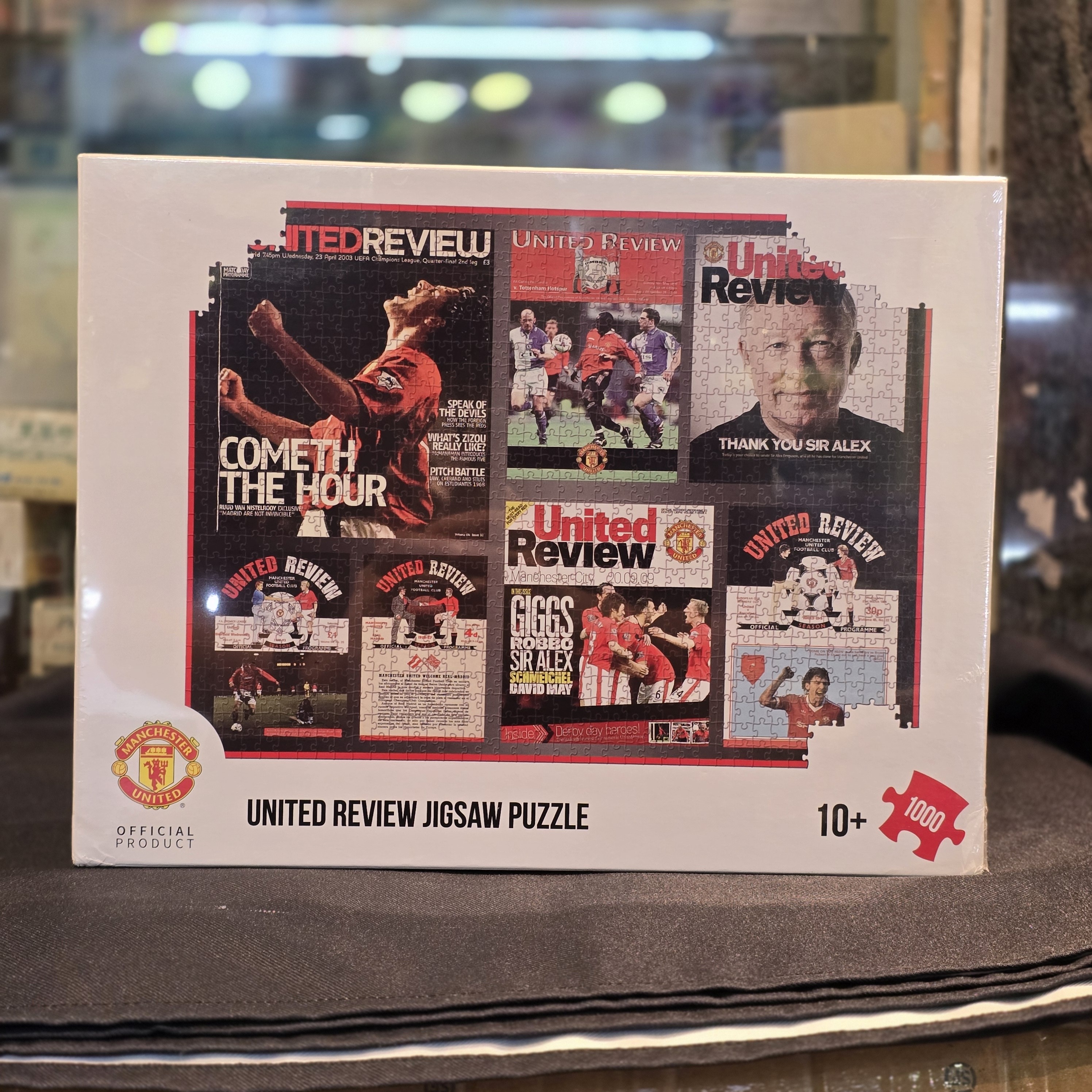 曼聯經典雜誌封面砌圖1000塊