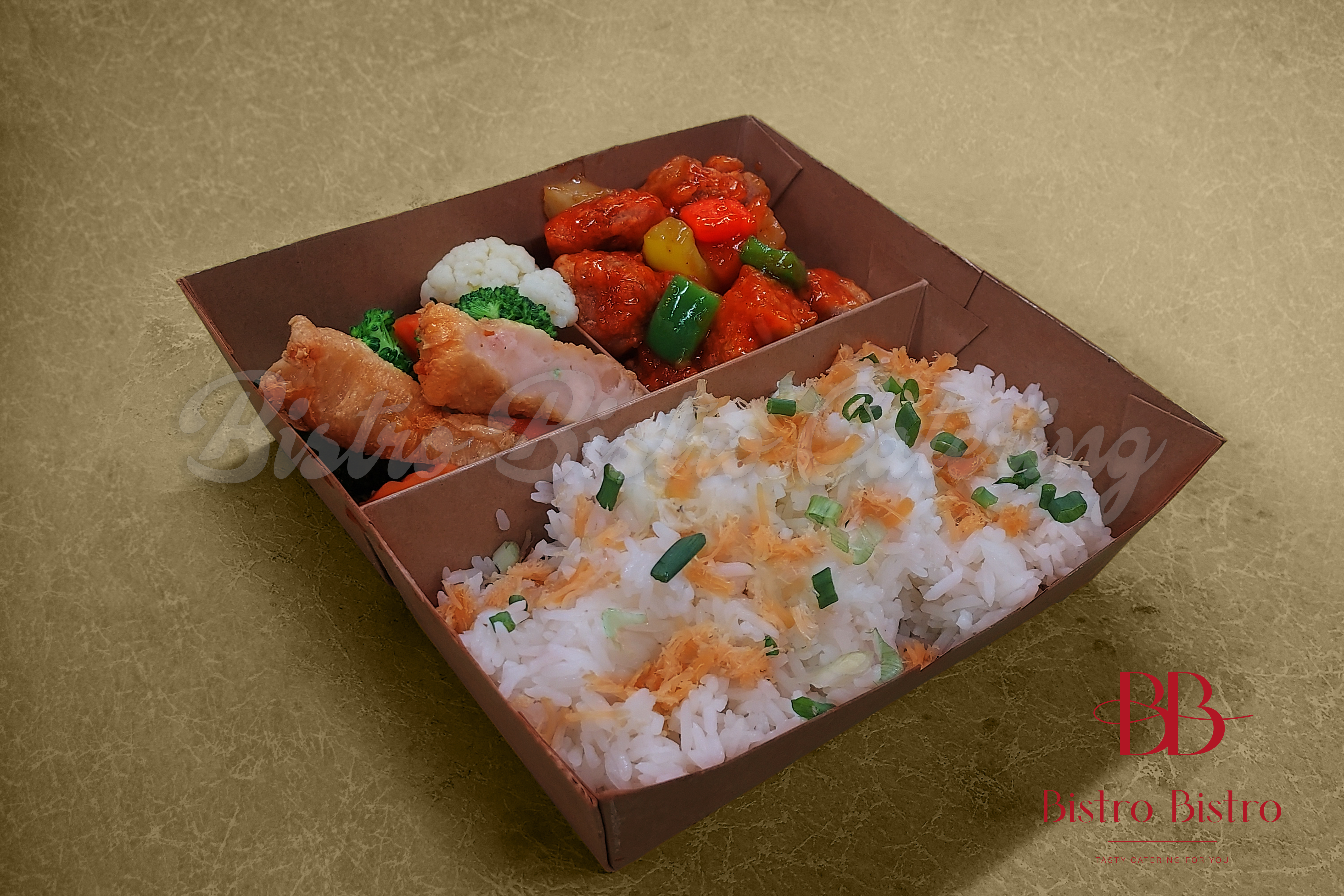 中式瑤柱蛋白炒飯便當 最低需訂購5份