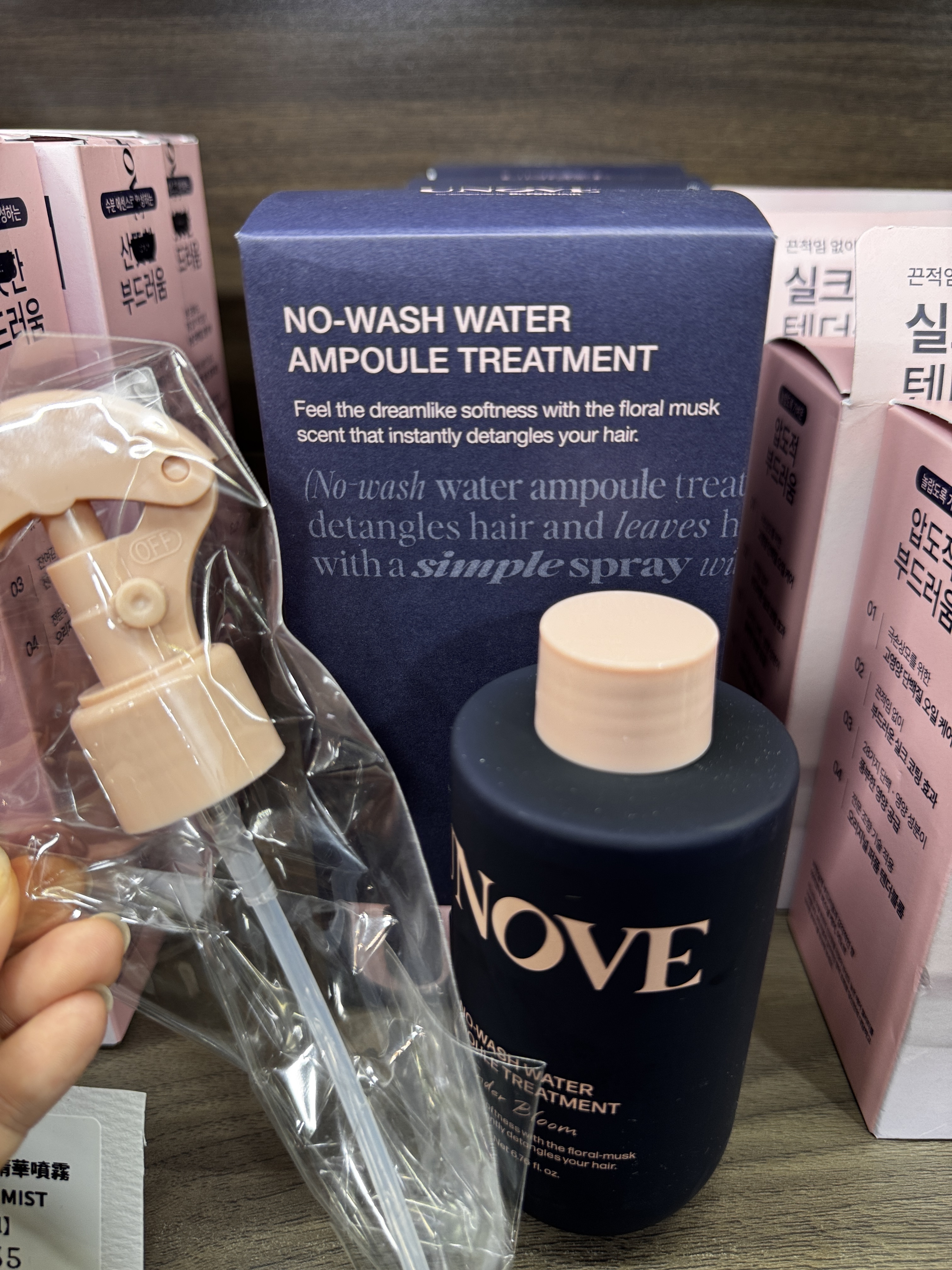 【UNOVE】 免沖洗護髮精華噴霧（No-Wash Water Ampoule Treatment）【30種蛋白質✔️營養成份✔️ 極度受損髮質✔️高蛋白高營養✔️】
