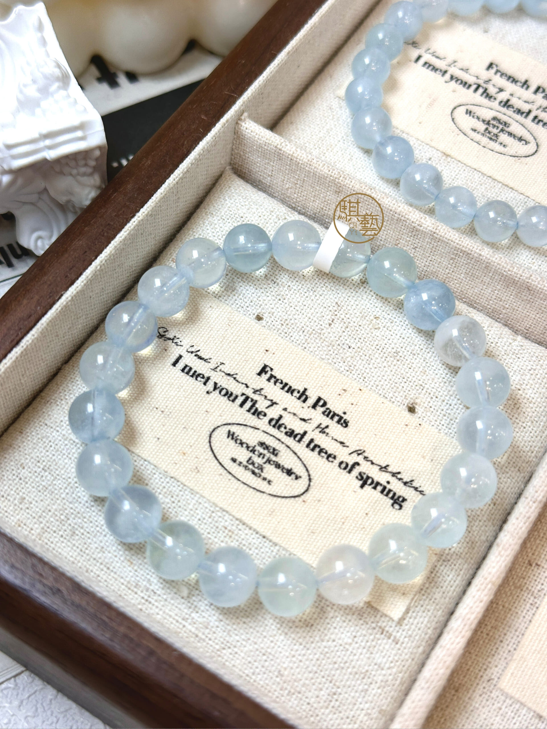 海藍寶手串｜靜心療癒・溫柔堅定之石