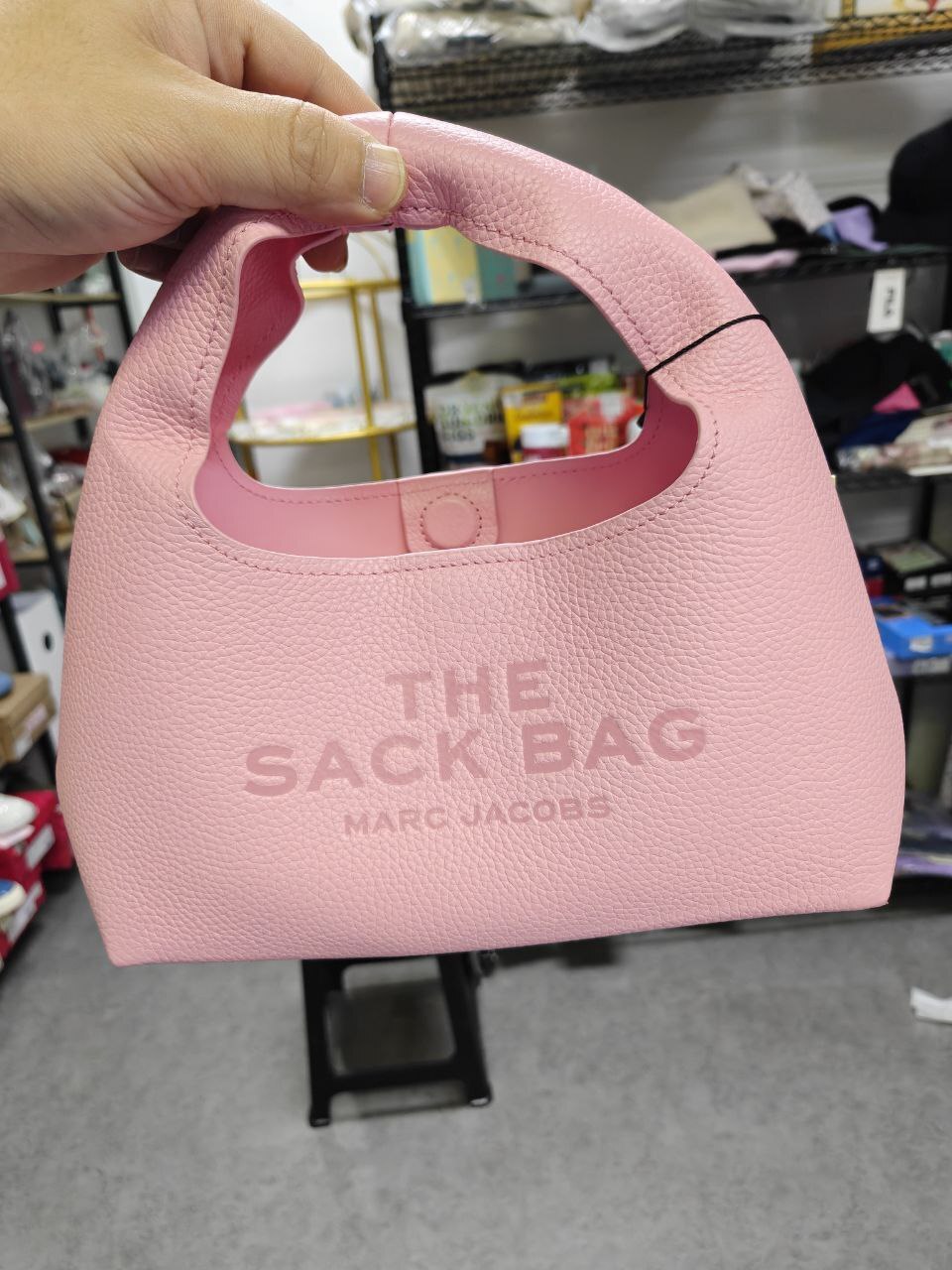 [S] MARC JACOBS RIBBON PINK 2F3HSH020H01-669 THE MINI SACK BAG, 196611171434 (SMJ602)