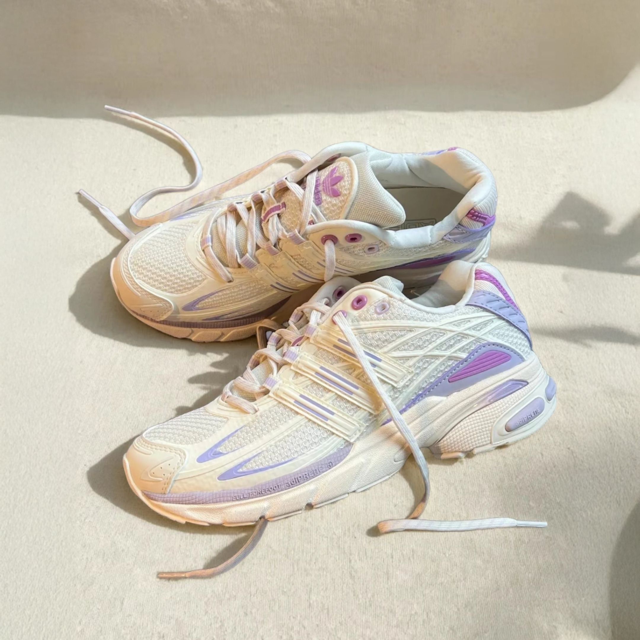 NICEDAY 代購 Adidas Adistar Cushion 紫白 白紫 粉 復古 增高 白 老爹鞋 IH0278