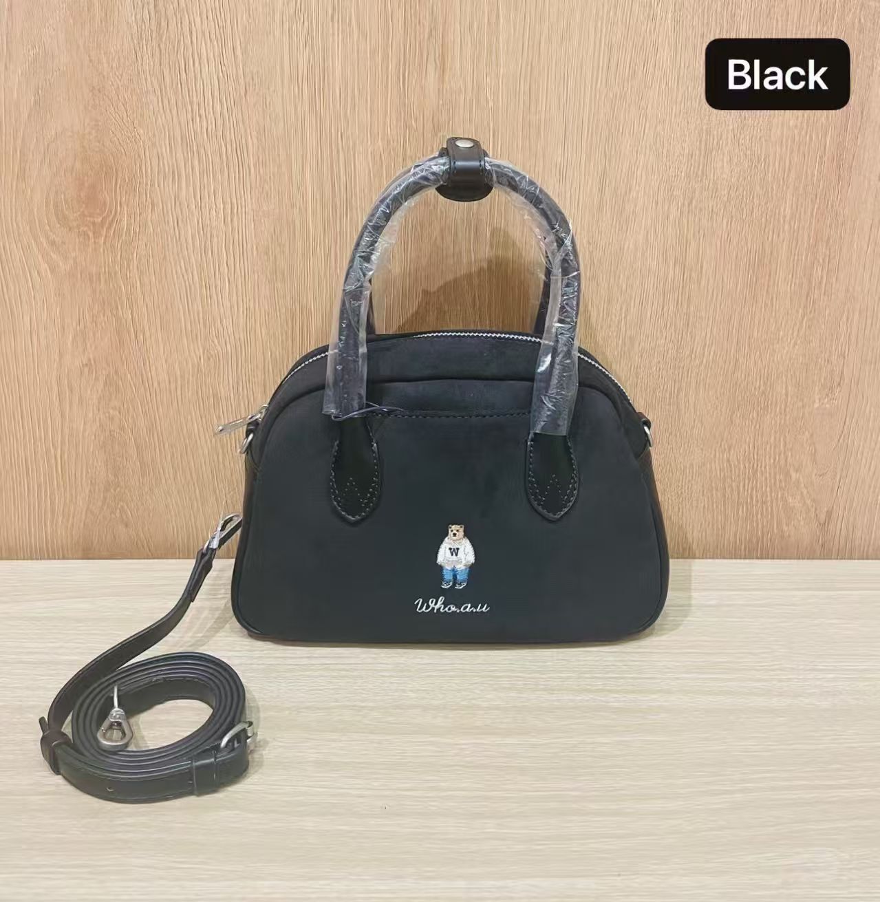 韓國代購🍊WHO.A.U🍊 保齡球袋 WHBGF4T32A