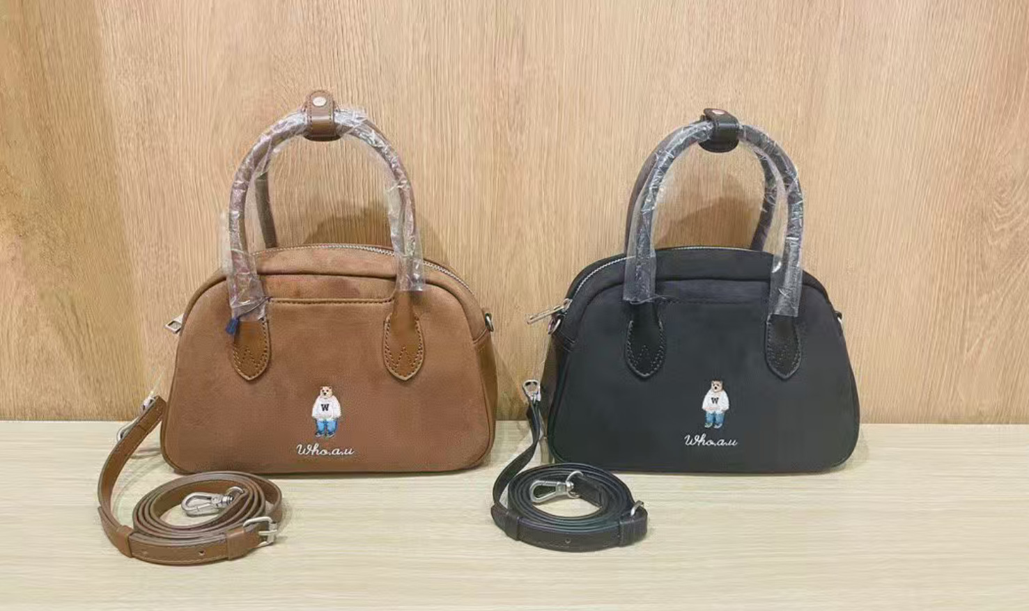 韓國代購🍊WHO.A.U🍊 保齡球袋 WHBGF4T32A