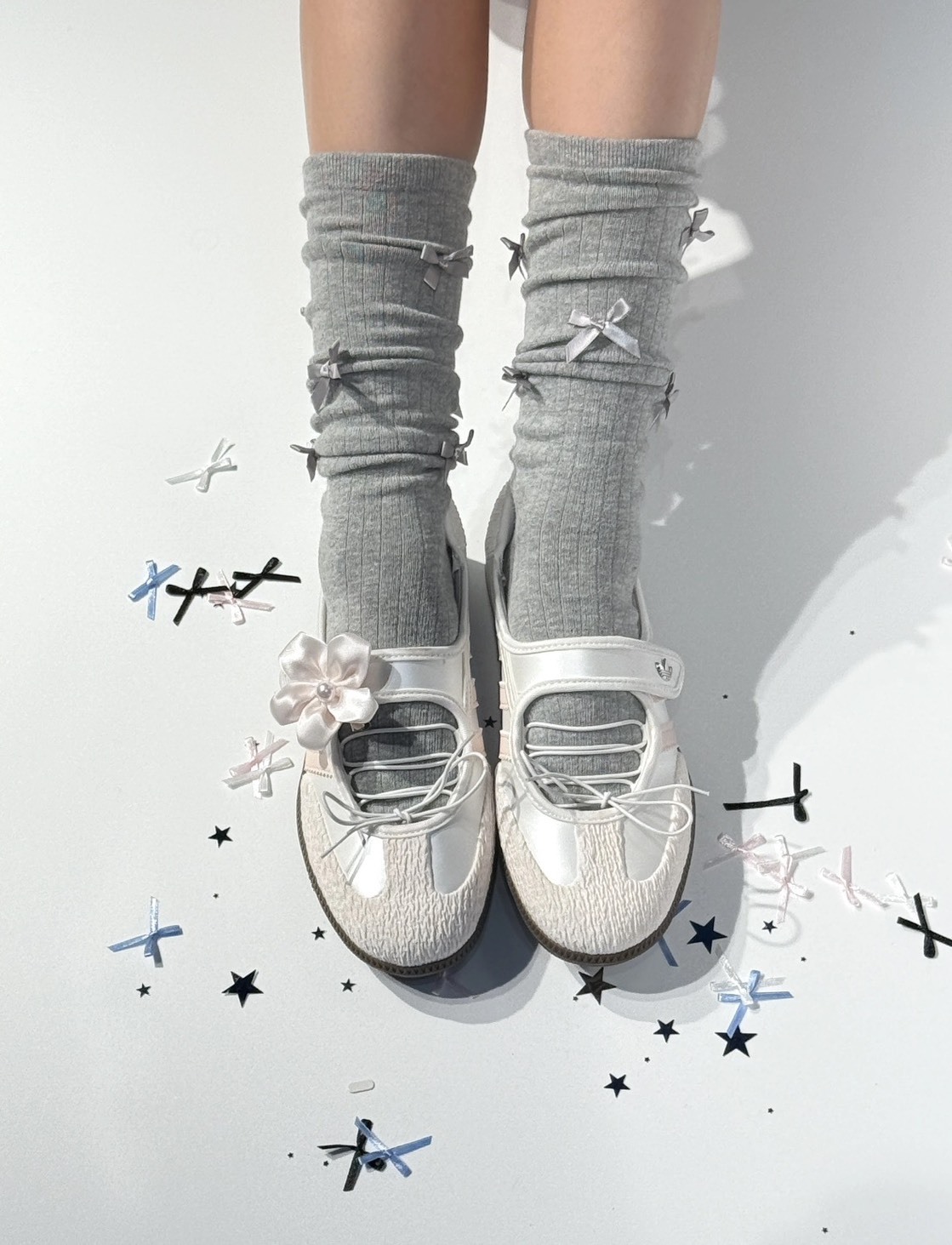 <公主的鞋🎀💖> Adidas Originals Samba Jane 白銀芭蕾瑪莉珍