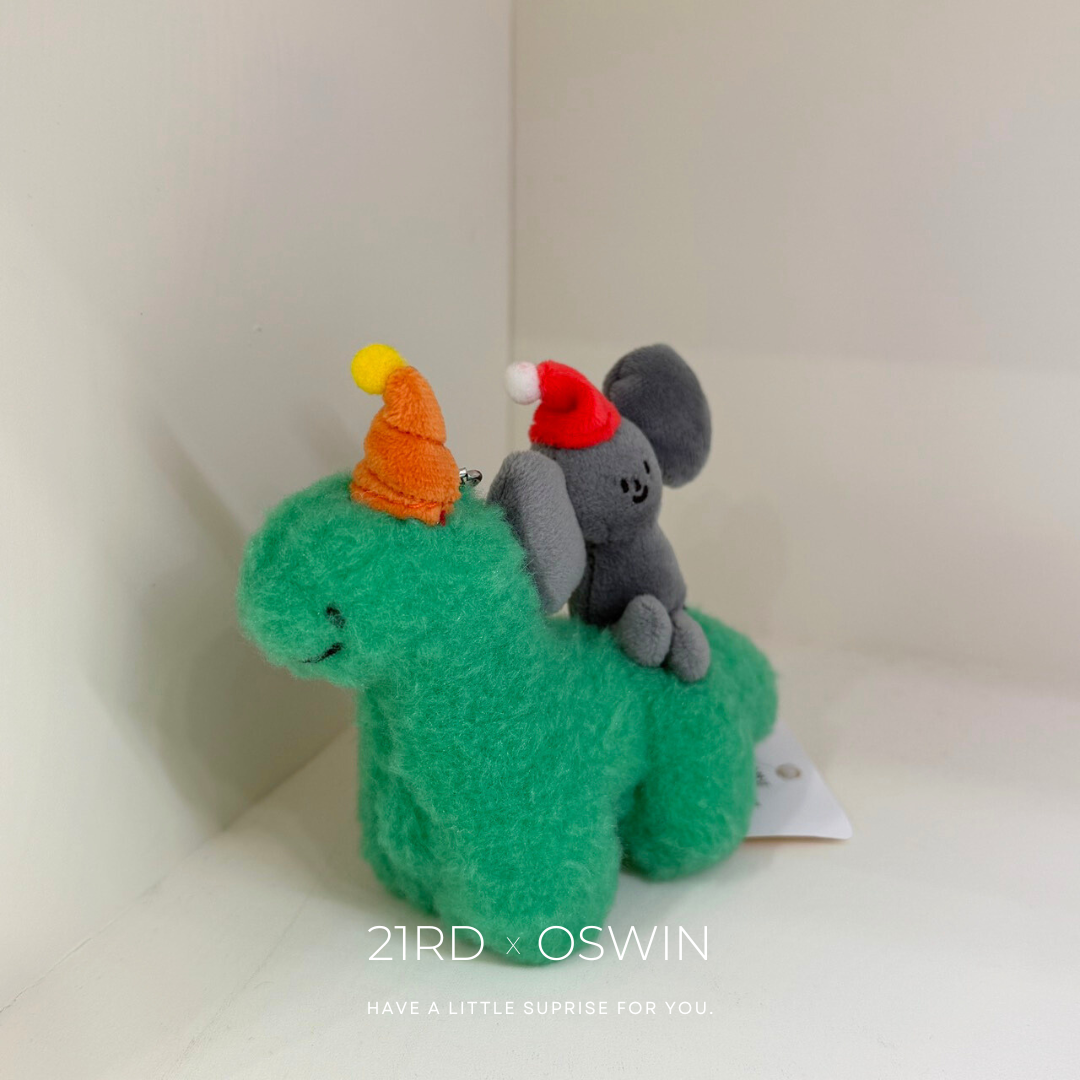 韓國 JOGUMAN X TYAKASHA 毛絨吊飾