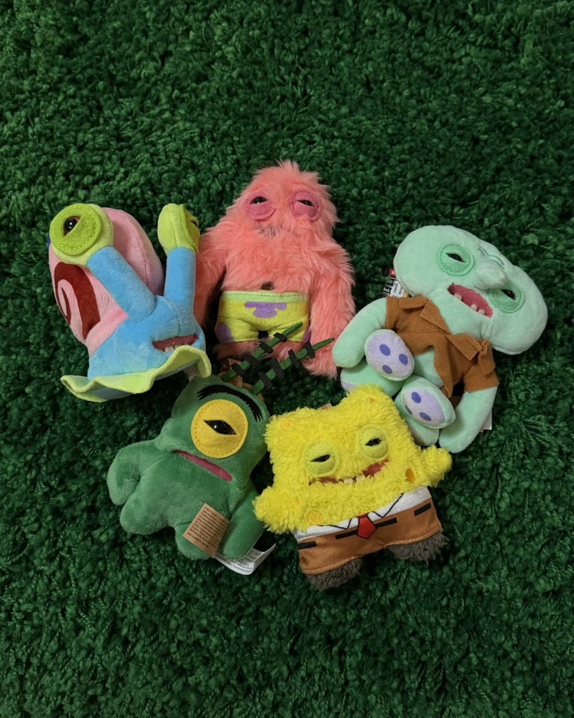 <正版授權>Fuggler x SpongeBob SquarePants 放克牙寶 5吋海綿寶寶掛飾