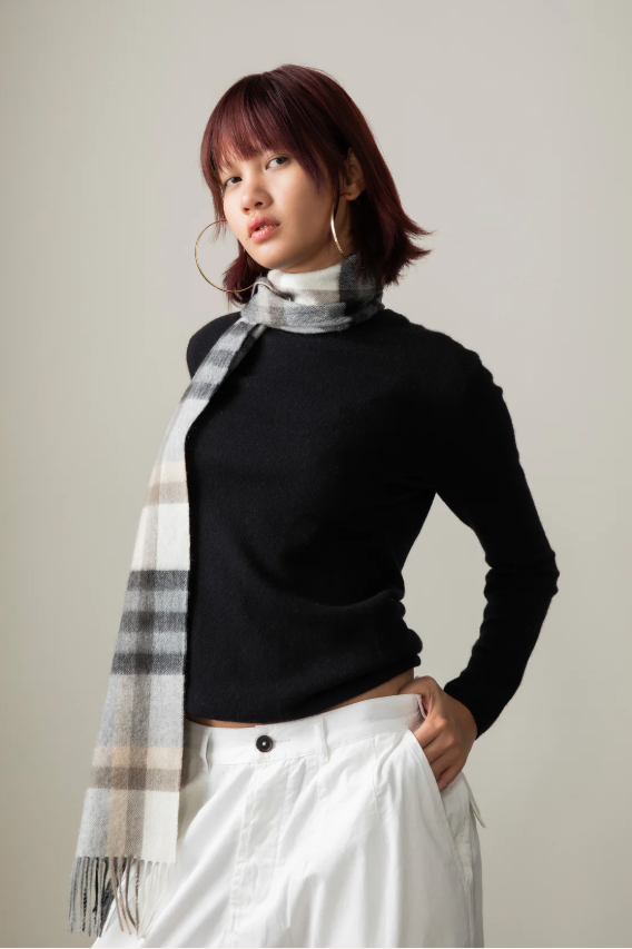 【直播】Kiltane LL110308 Tartan 2 100% Cashmere  圍巾
