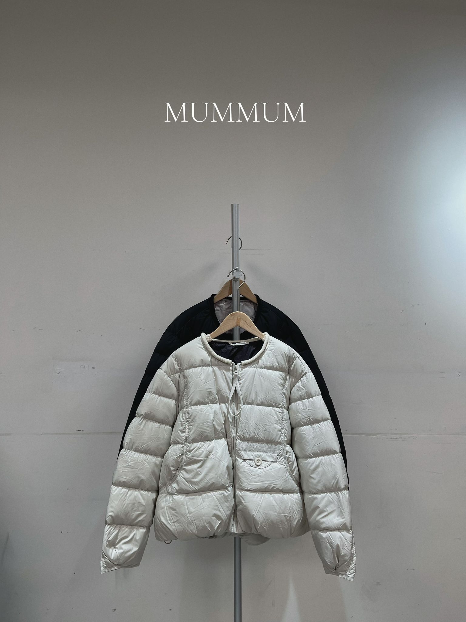 0212824a/厚實脹卜卜羽絨外套 46/46/24