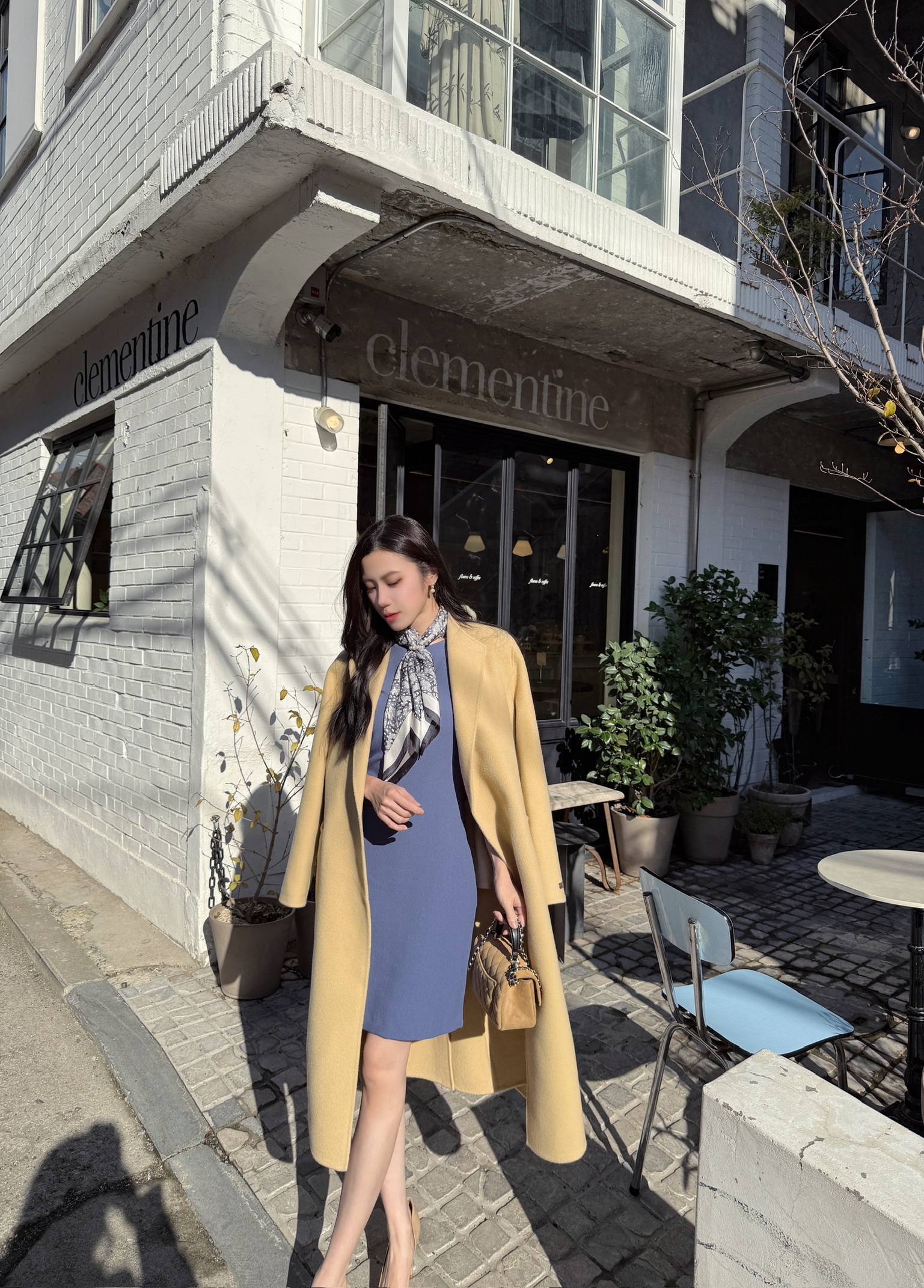 (JS)經典版型歐美洋裝-星辰藍