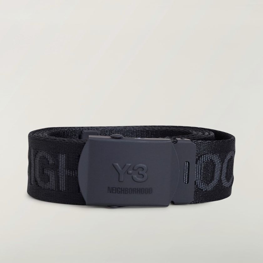 [Instock] Y3 X NEIGHBORHOOD Belt | Black | JX0049
