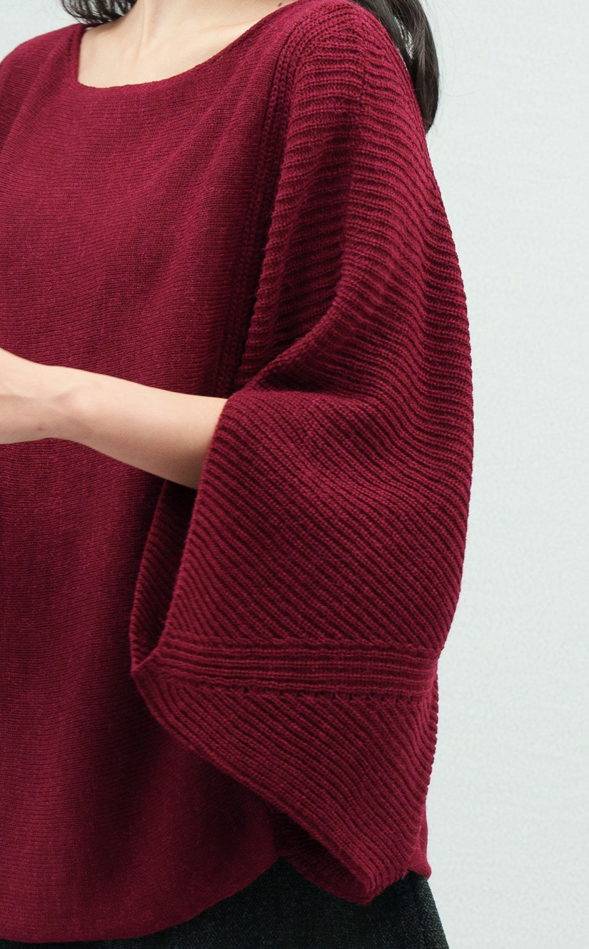 五分飛鼠袖修飾手臂