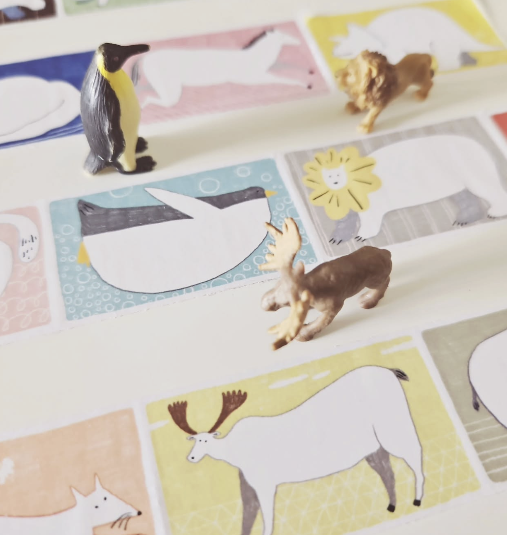 星期日拯救計畫｜動物點點名便利貼卷