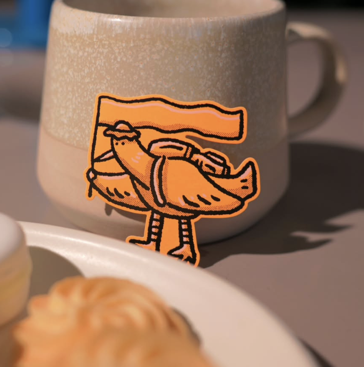 星期日拯救計畫｜螢光貼紙 (多款可選)