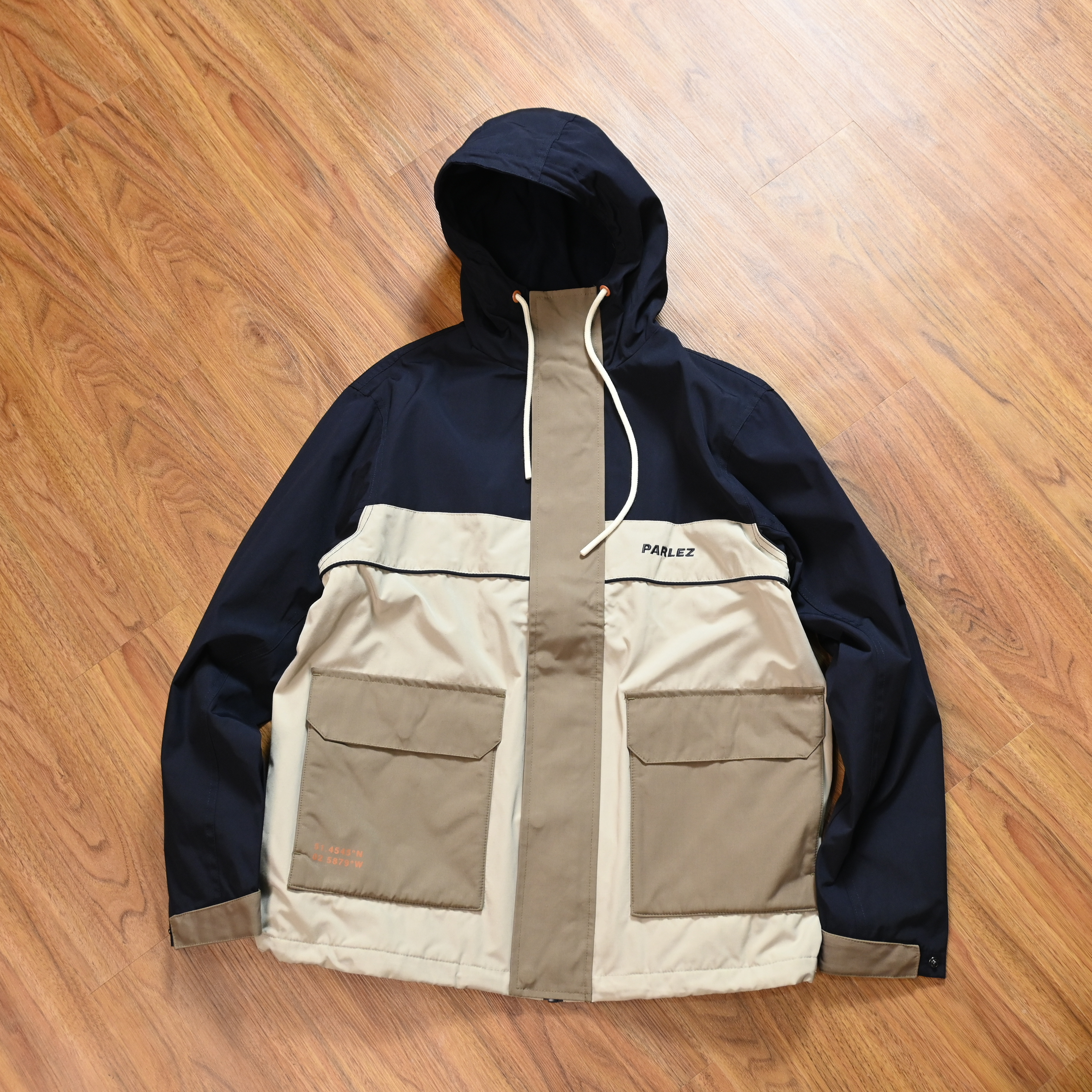 Parlez Banks Jacket Navy