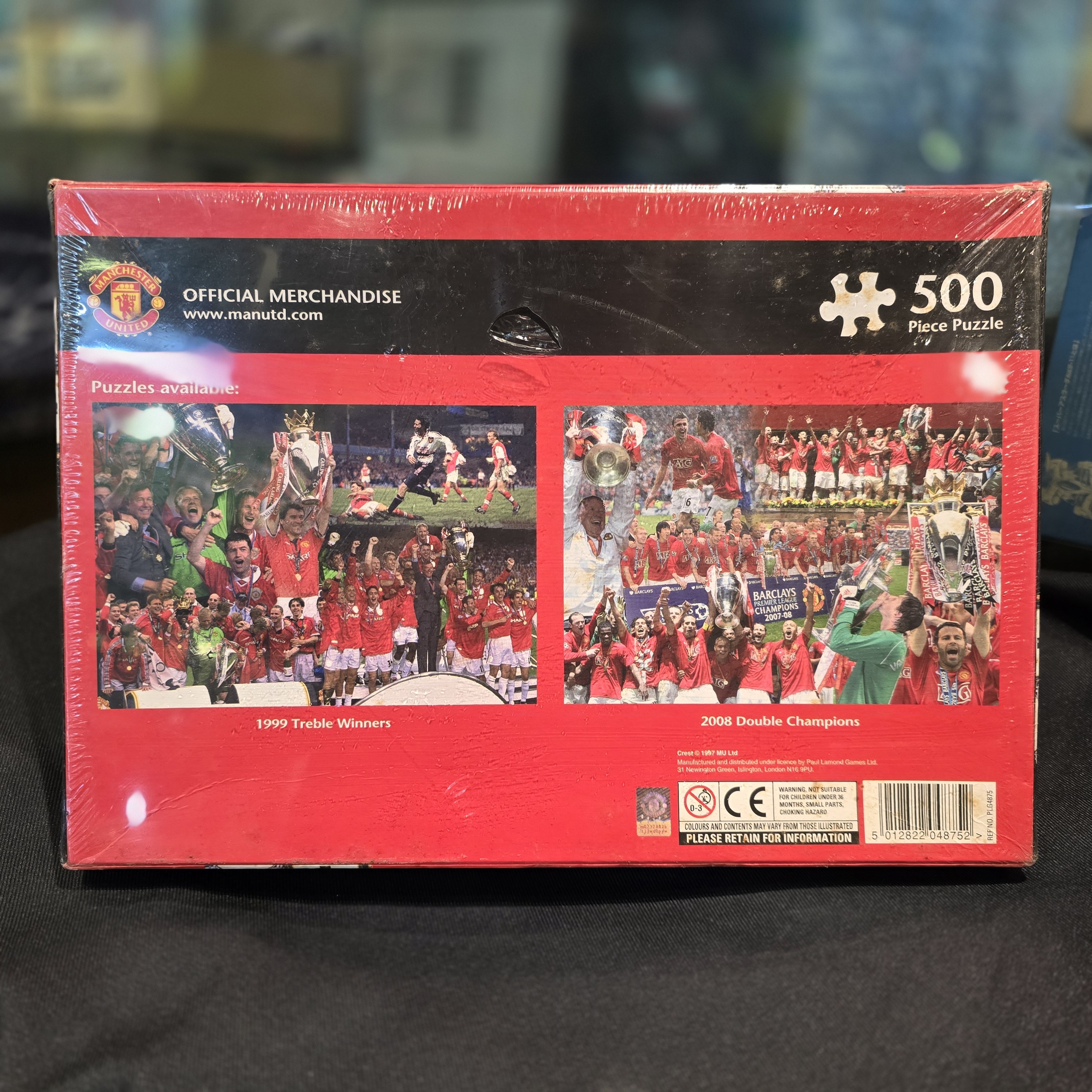 曼聯1999三冠王砌圖500塊