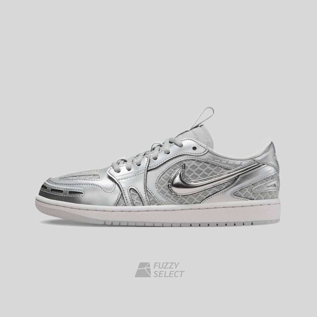 【逢甲 FUZZY】W Air Jordan 1 Low MM V3 “Metallic Silver” 金屬銀 HQ2186-002