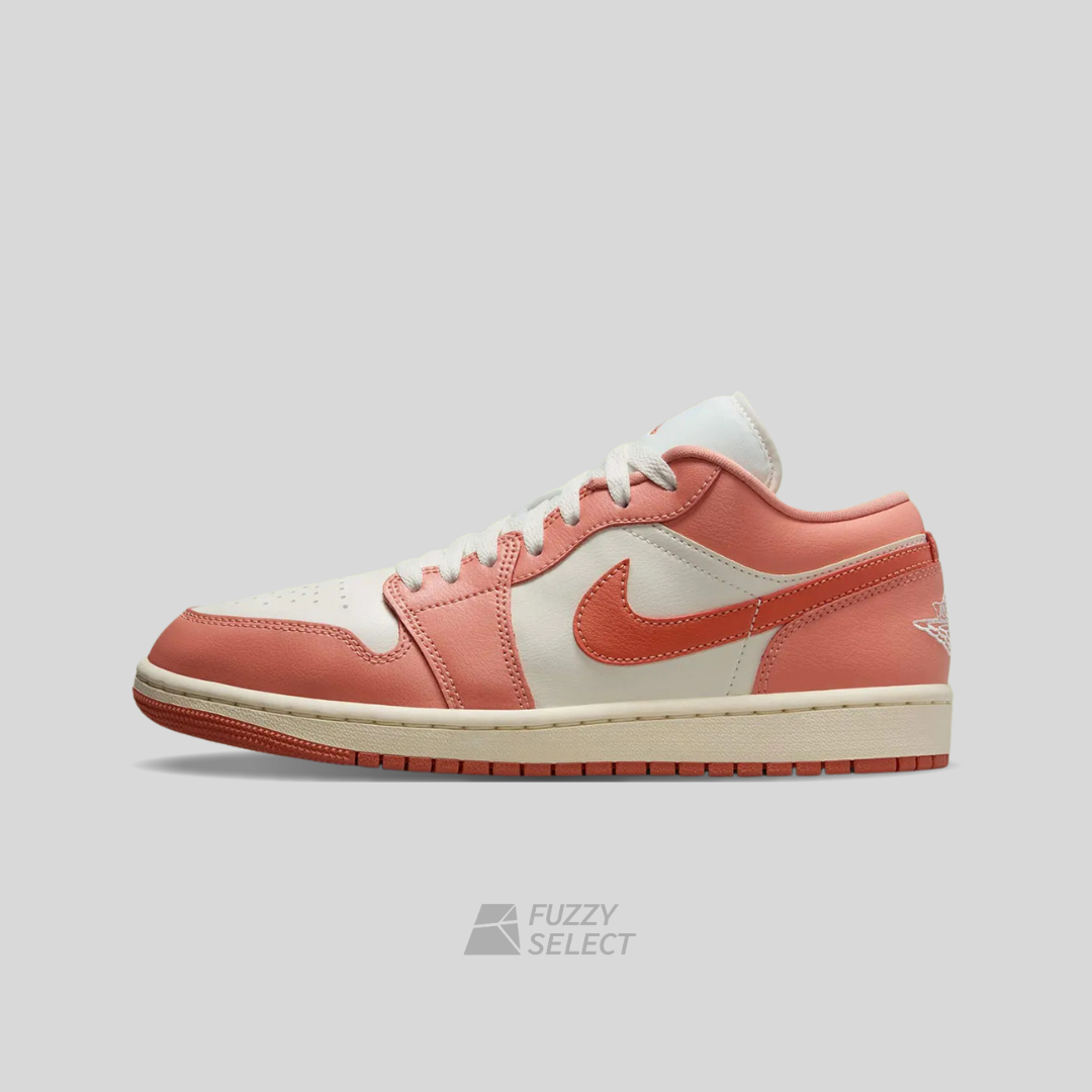 【逢甲 FUZZY】W Air Jordan 1 Low "Madder Root" 粉橘 DC0774-180