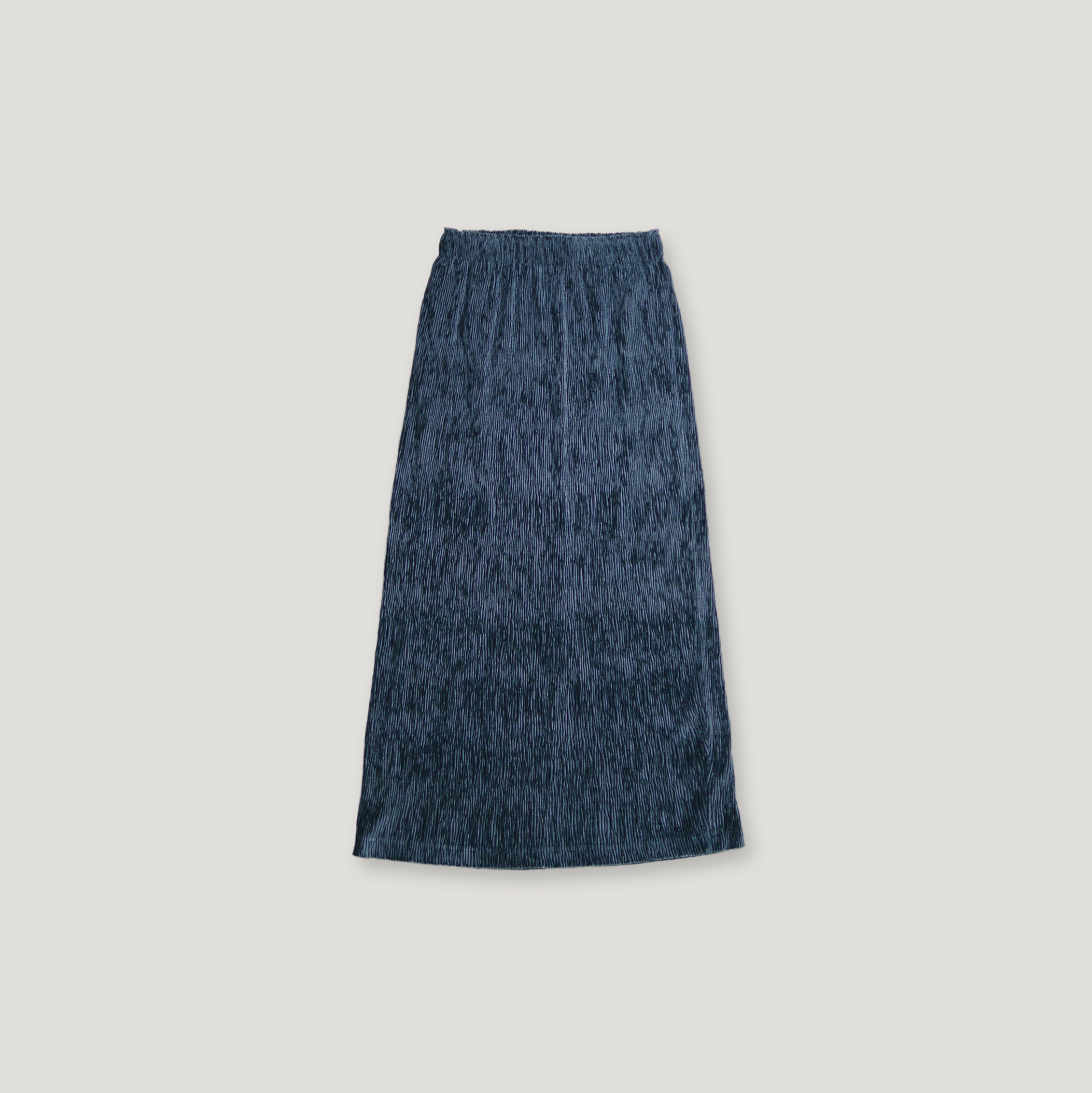 J.P.L. 高腰褶襉絲絨長裙╭ 2色 ╮