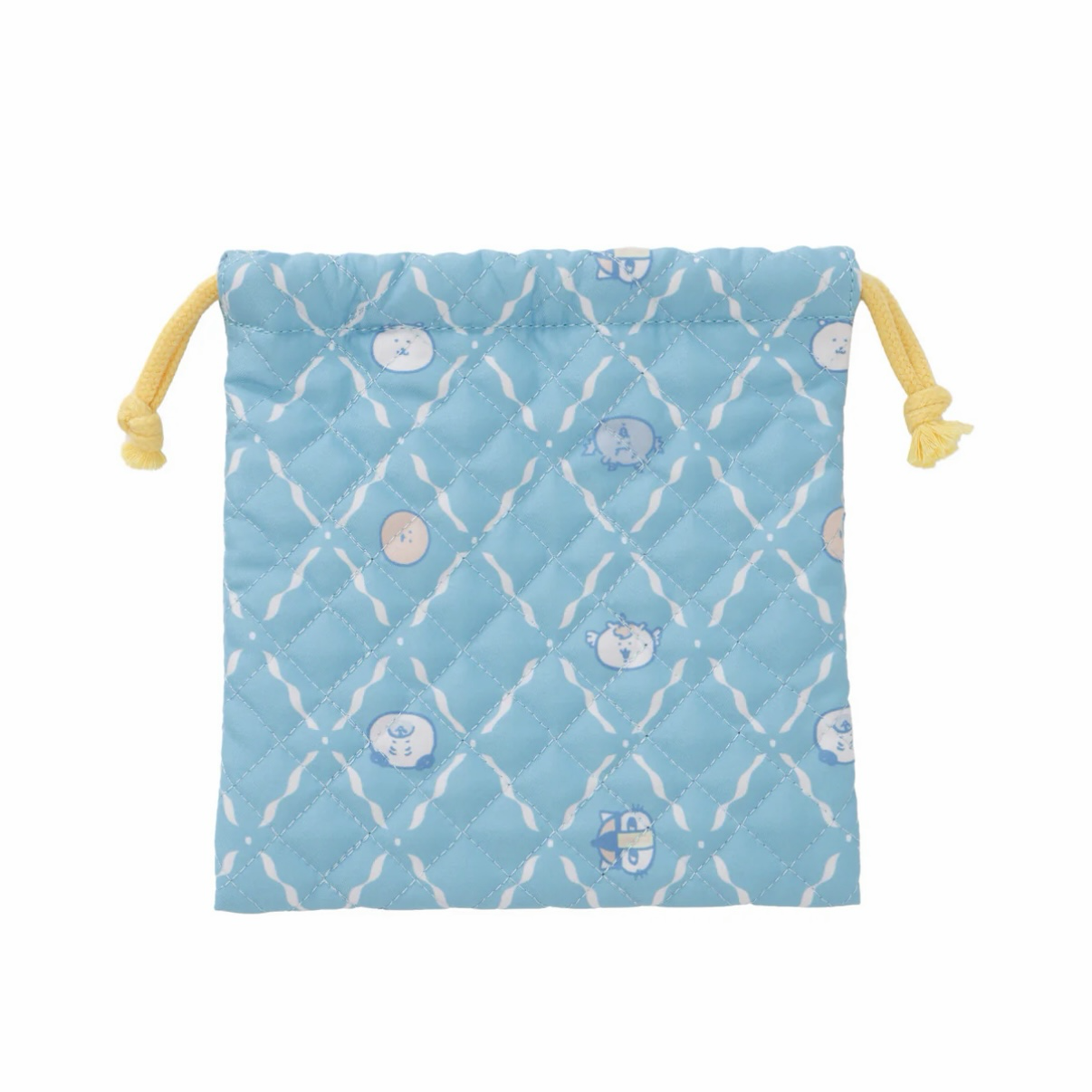 預訂｜Nagano Characters 索繩袋 角色排列 藍色