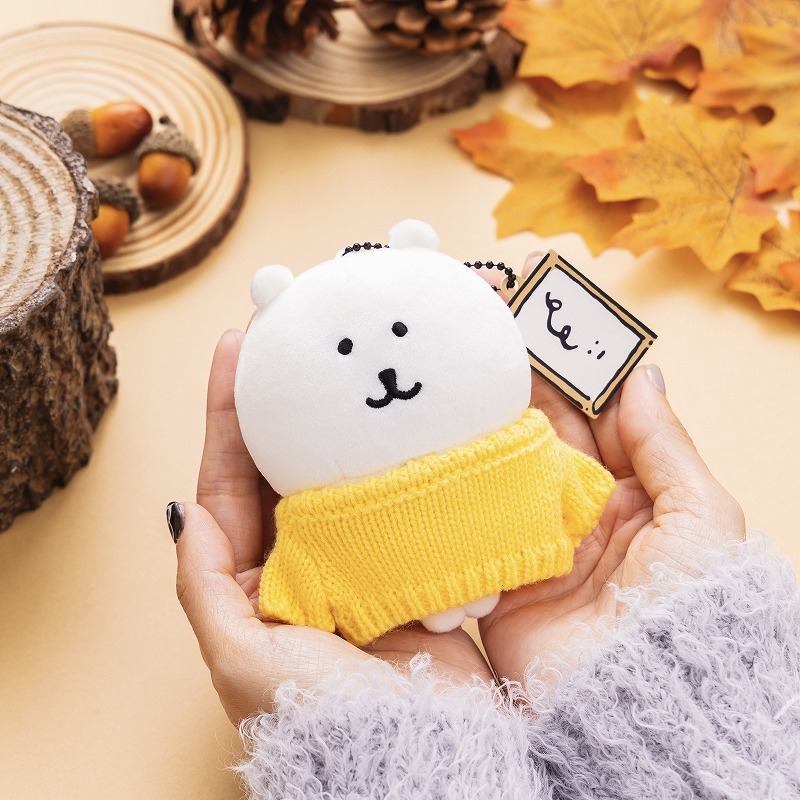 預訂｜毛衣白熊 公仔吊飾