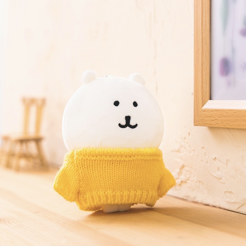 預訂｜毛衣白熊 公仔吊飾