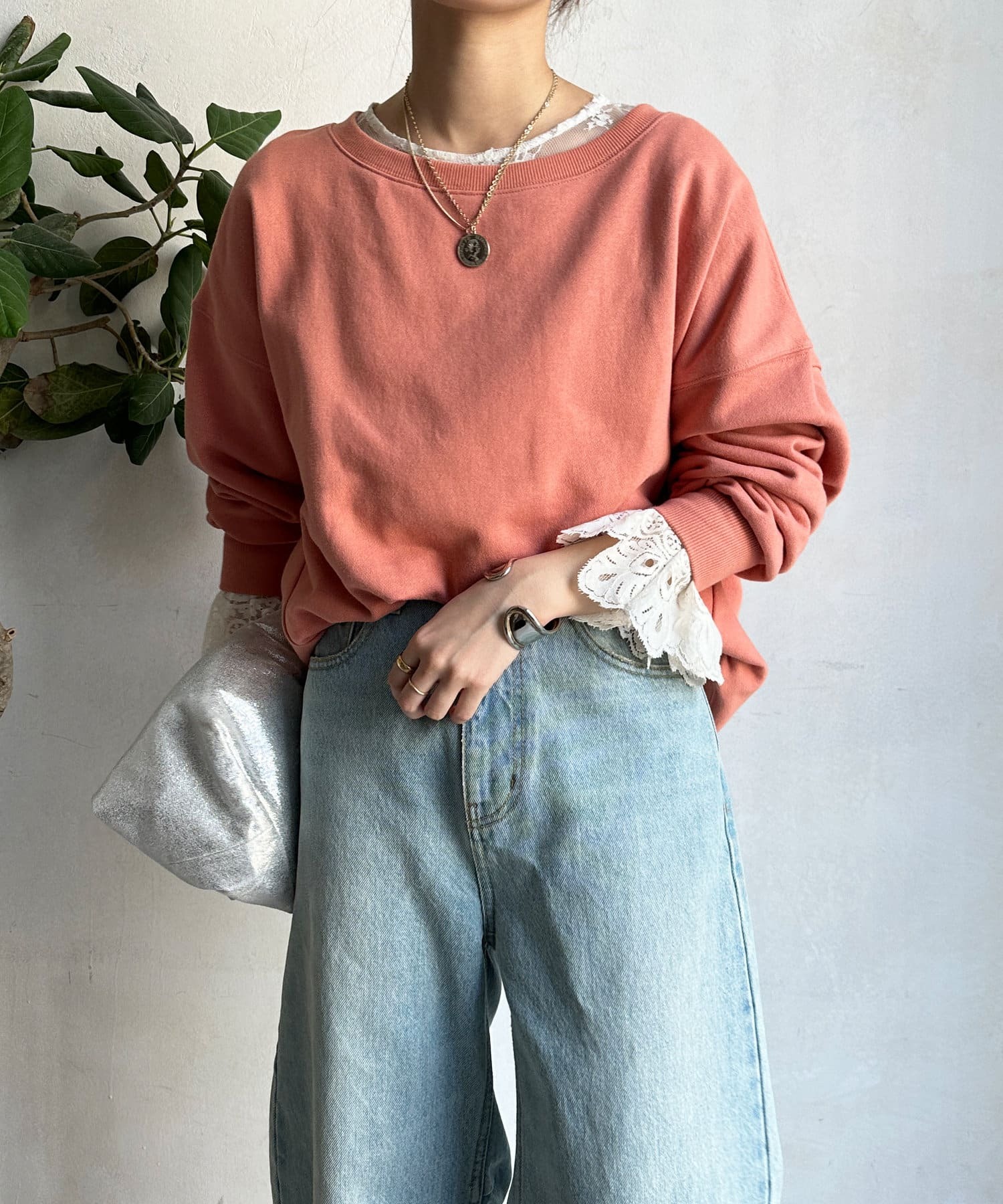 DOUDOU(ドゥドゥ)  【新色追加】【毎年大人気！】裏毛スウェット橘（DDZ1032106A0025）