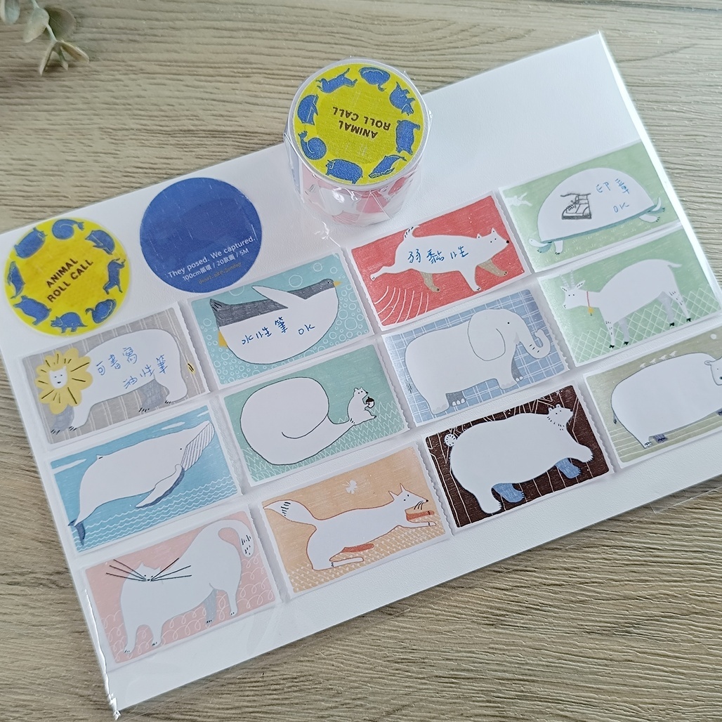 星期日拯救計畫．動物點點名便利貼卷