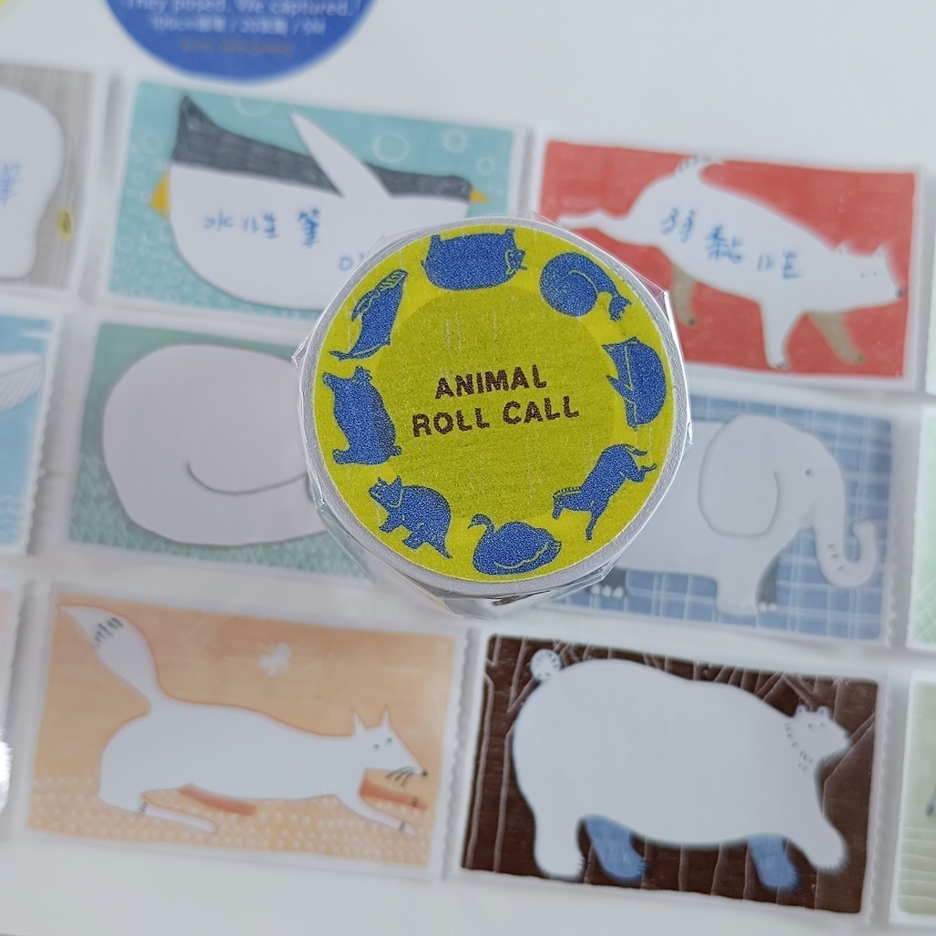 星期日拯救計畫．動物點點名便利貼卷