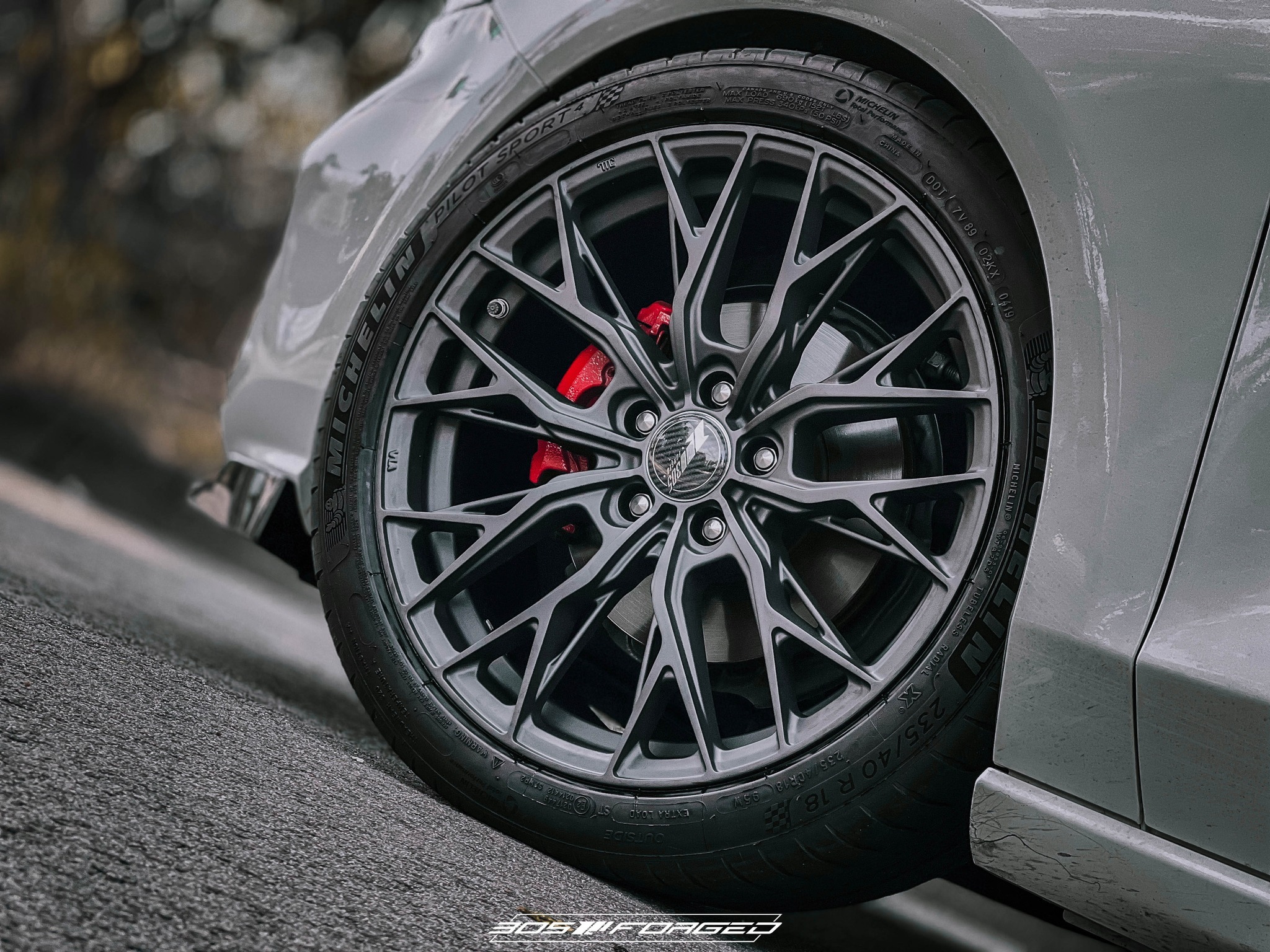 【305Forged 】FT123 19吋旋壓鋁圈｜輕量耐用 改裝入門首選｜高剛性設計 四入組