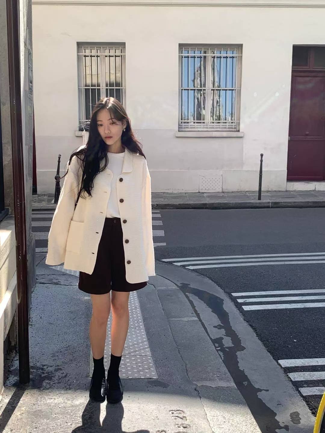 Hand made軟綿綿羊毛外套