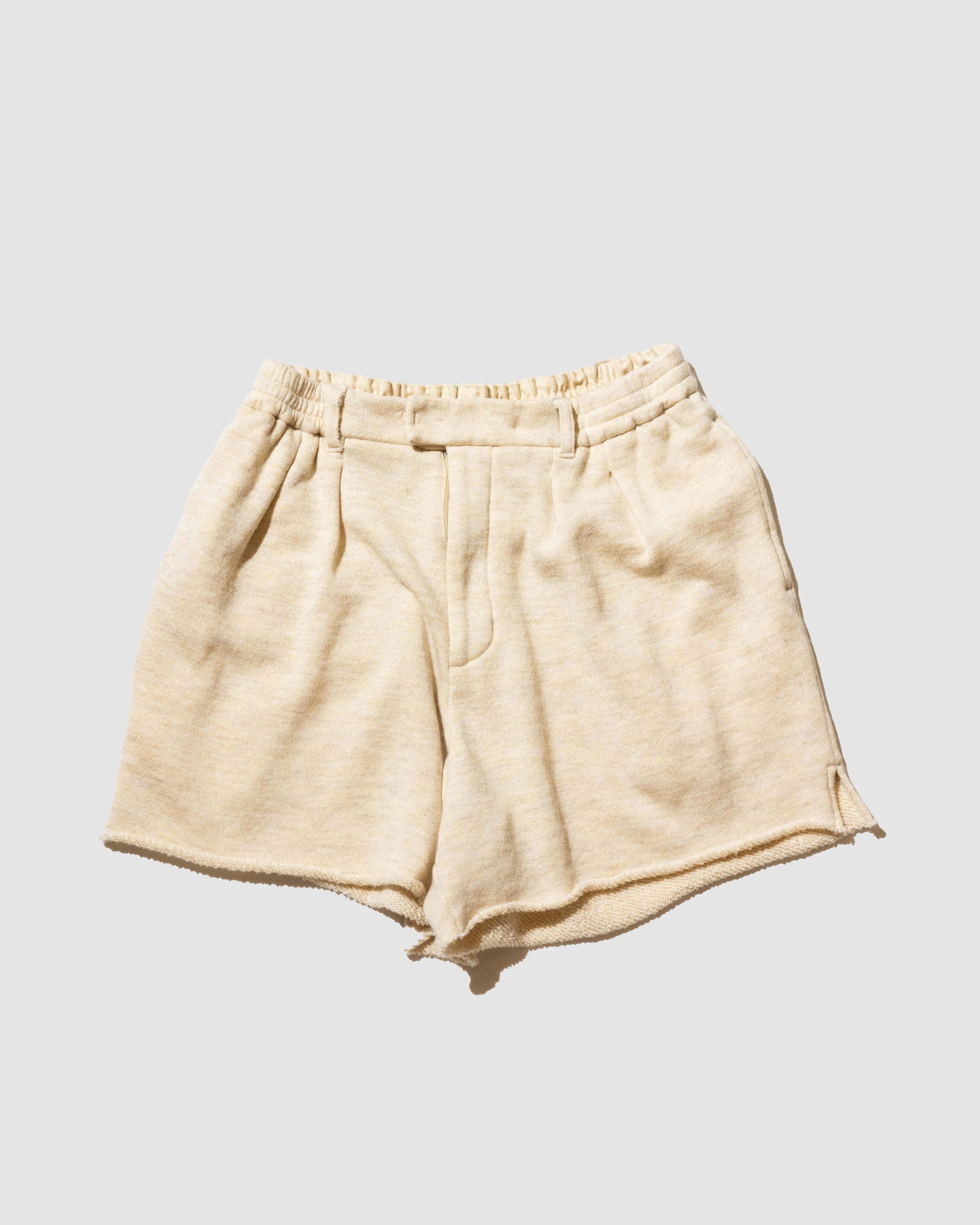 YANGI Double Pleated Tailored Bermuda Shorts