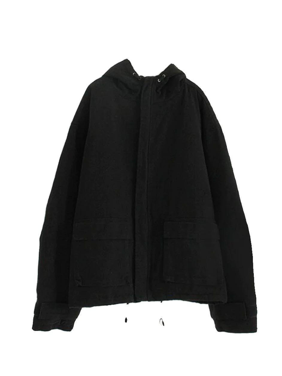 淨色連帽拉鍊外套(薄夾棉) ALLWAYS-043JK