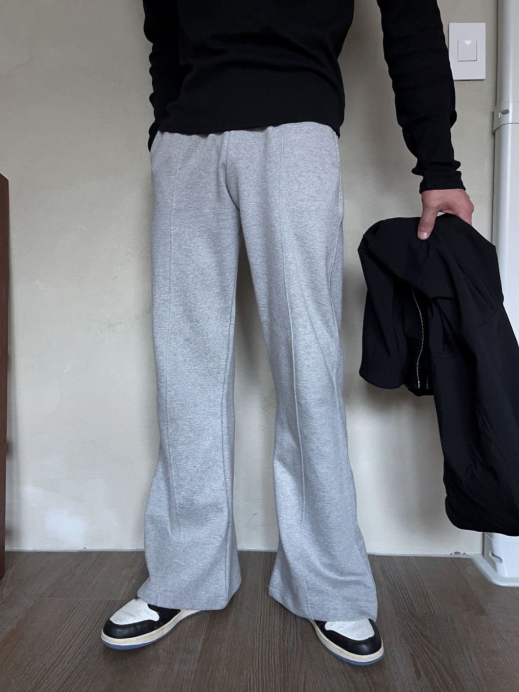 淨色運動喇叭褲 1990S-021P