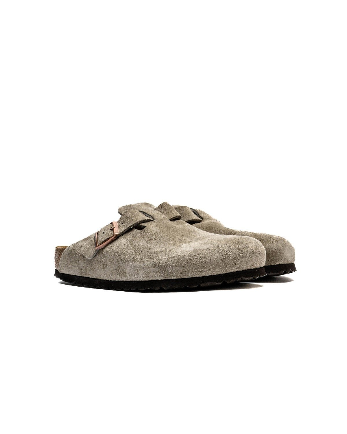 現貨| Birkenstock Boston Soft Footbed Taupe (Narrow Fit) 0560773