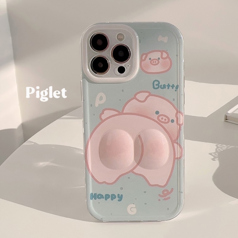 《11020》豬豬屁屁手機殼