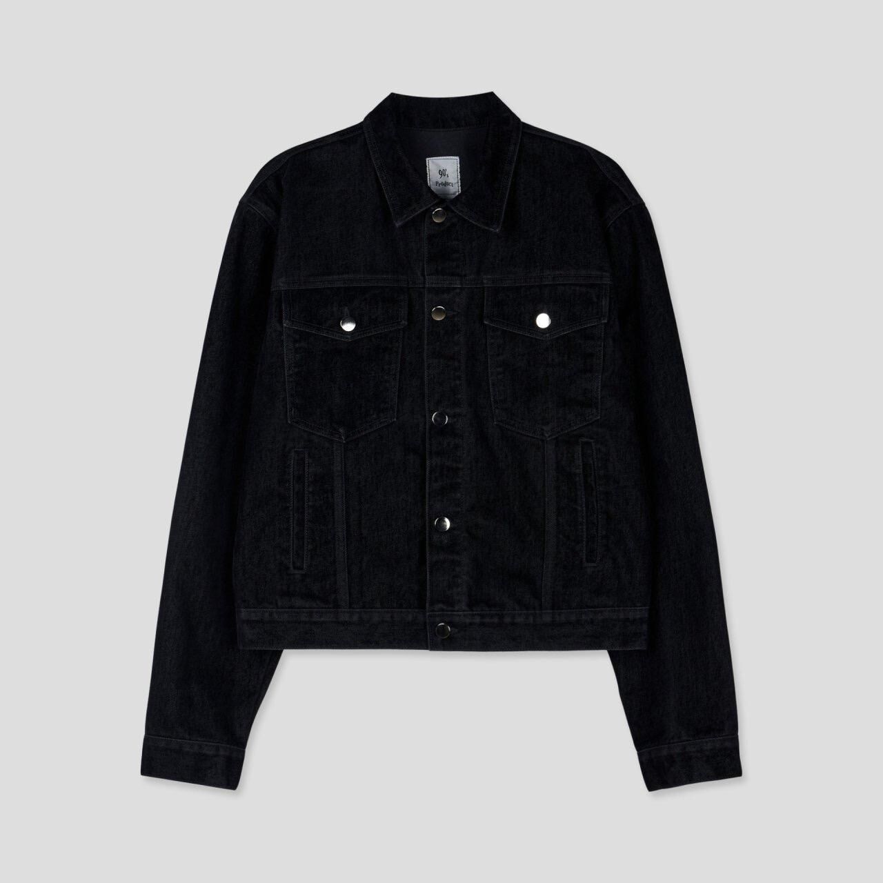 淨色反領開胸外套 1990S-027JK