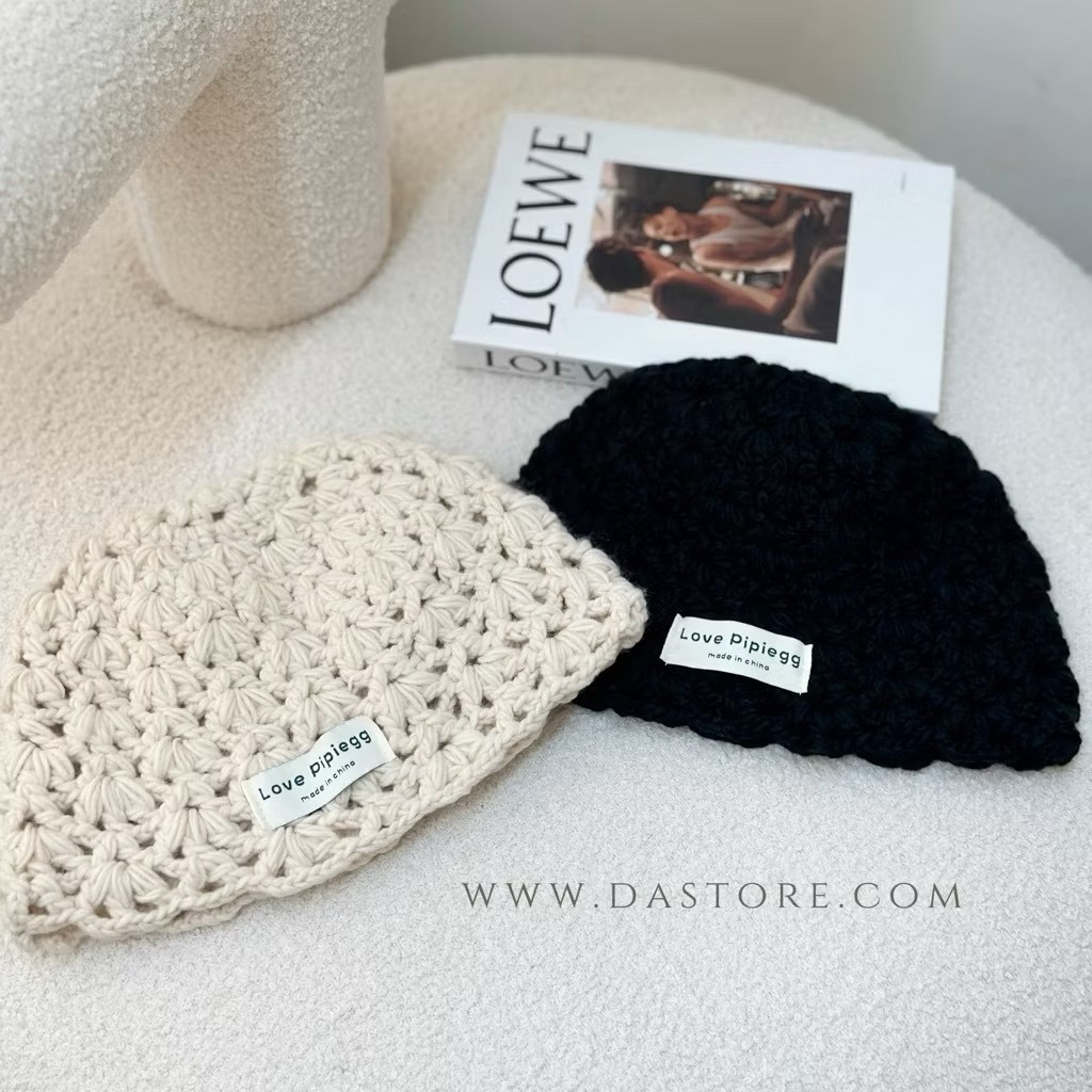 小標籤鏤空冷帽