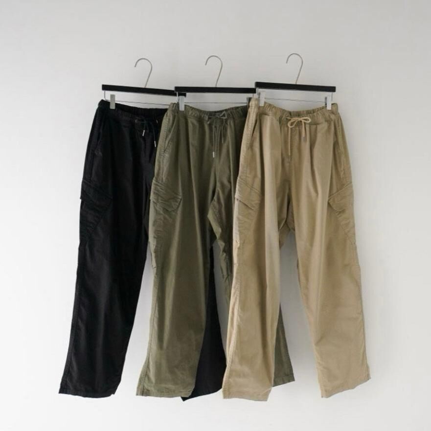 淨色工裝鬆身褲 2GAUGE-049P