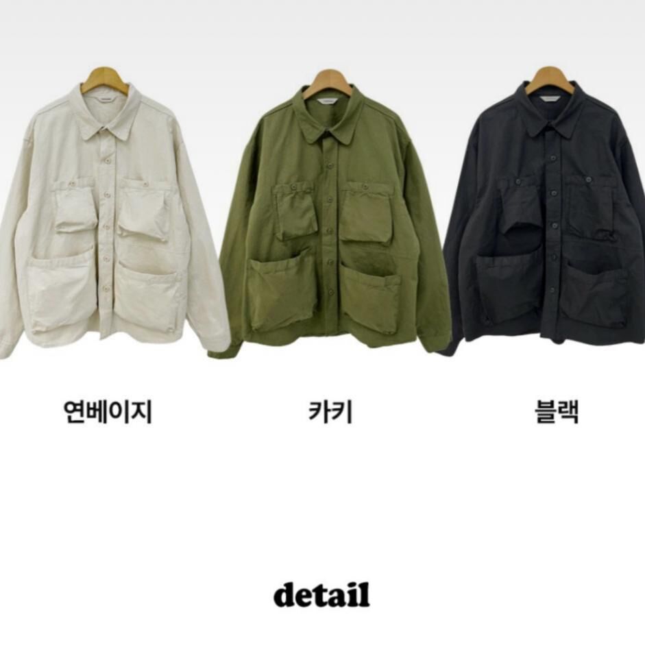 淨色長袖恤衫外套12GAUGE-052JK