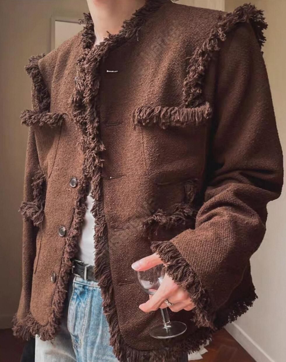 蘇蘇開胸外套 tap-086JK