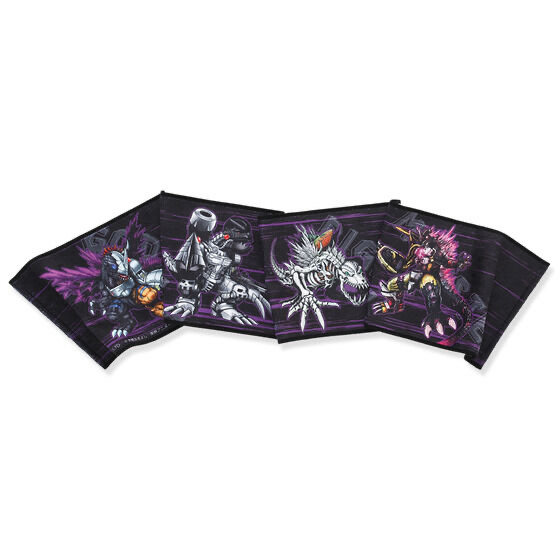 240167 Pbandai 預訂 2026/1月 ゴジラVSデジタルモンスター マフラータオル