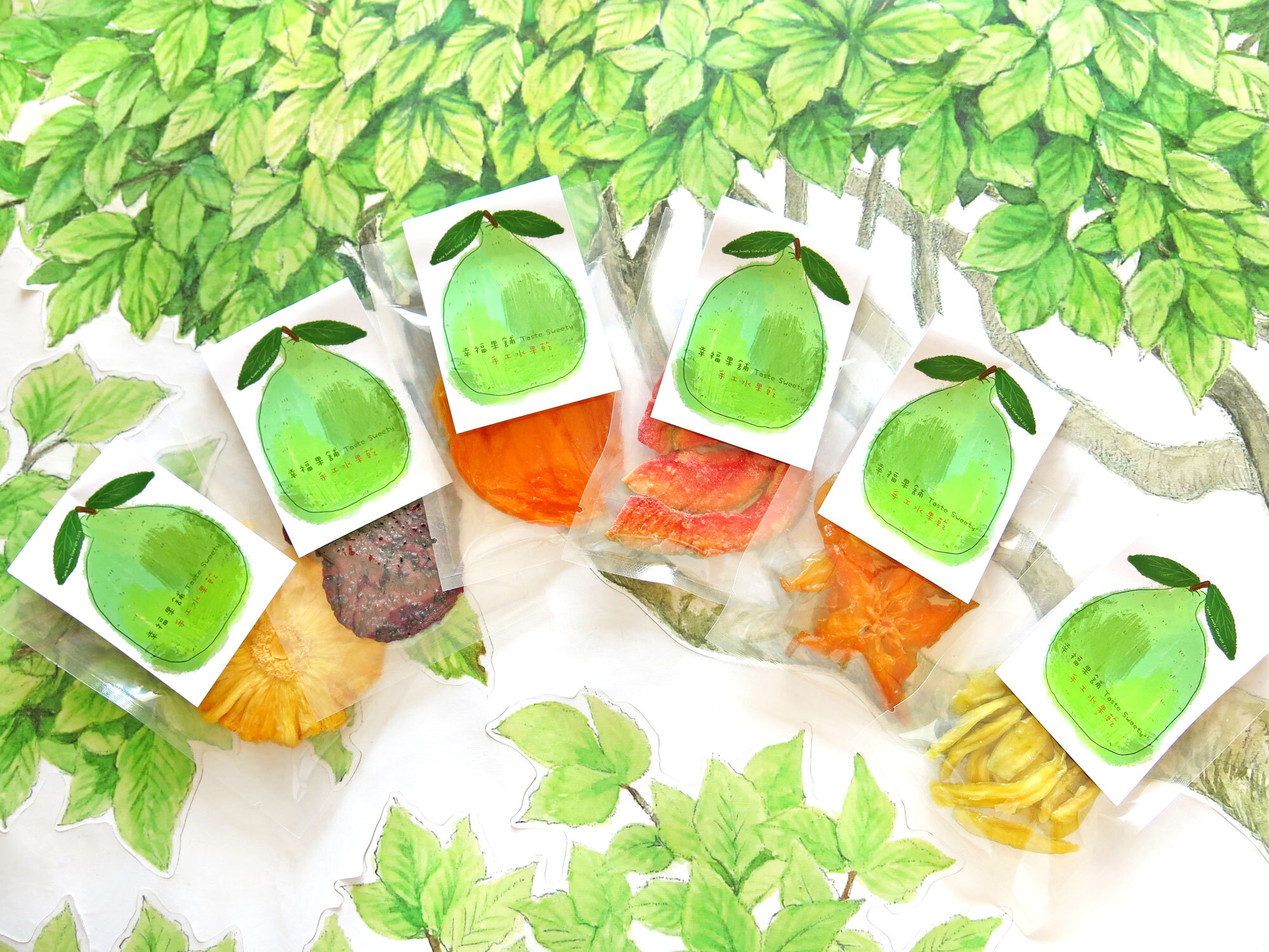 柚子款水果乾-小巧包