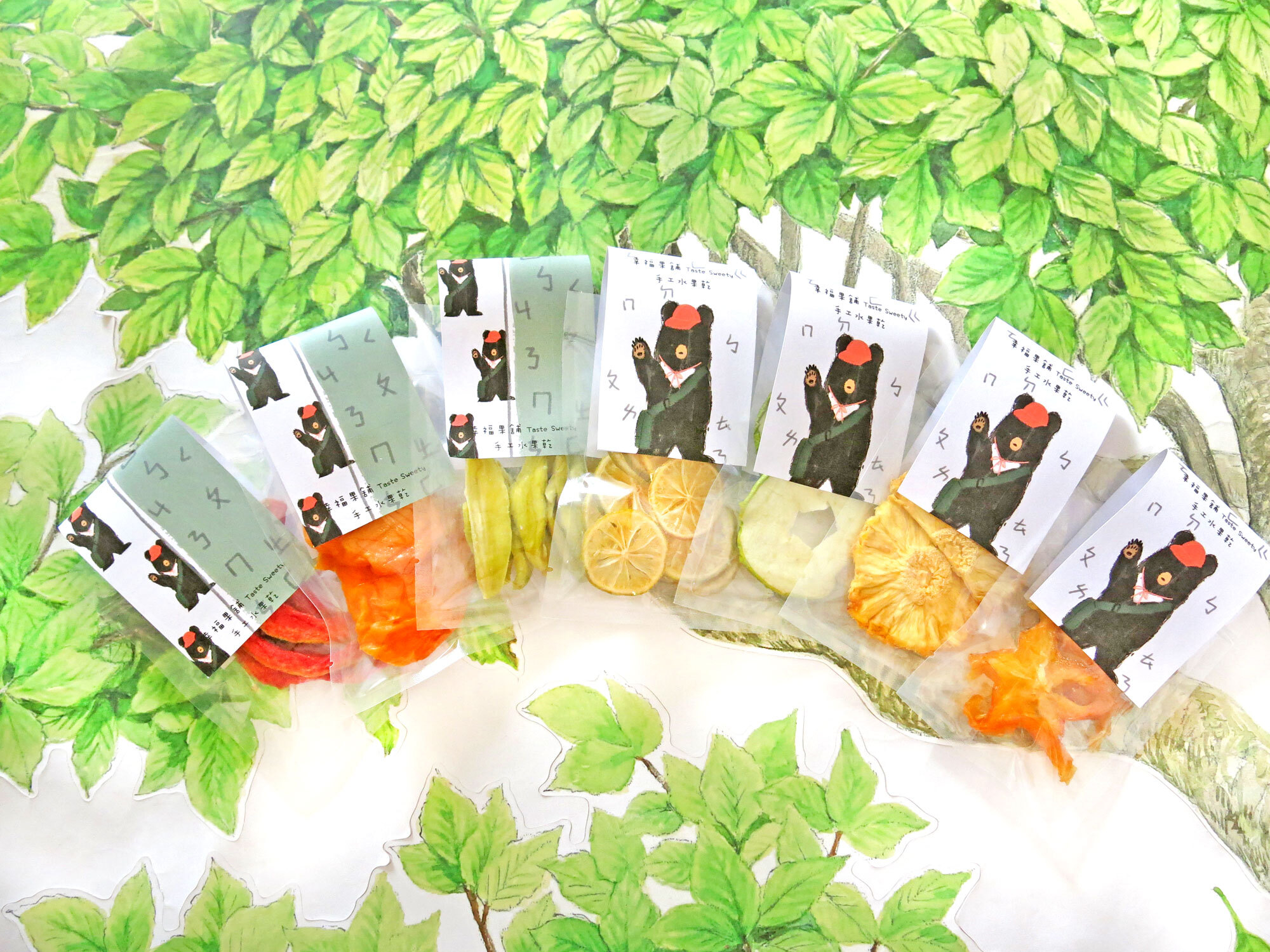 注音小學熊水果乾-小巧包