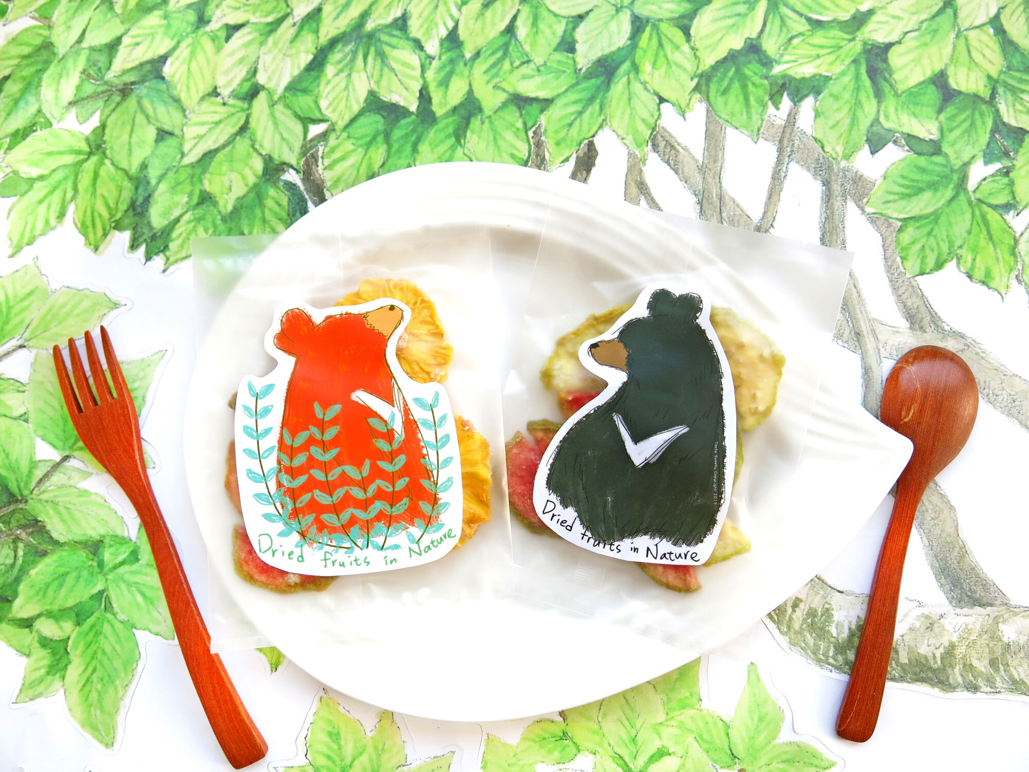 黑熊橘熊水果乾輕巧綜合包