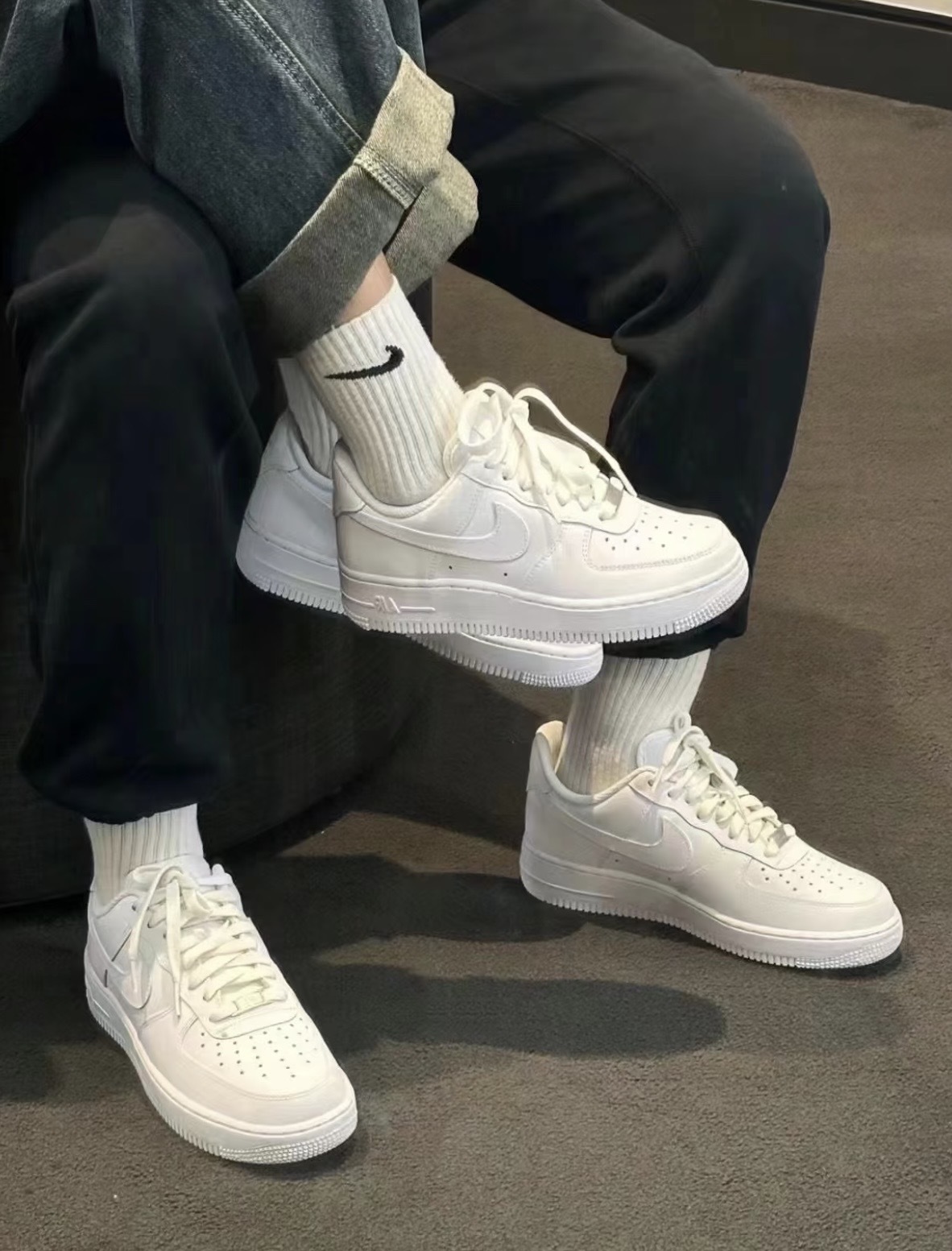<引爆雙12🔥> AIR FORCE 經典全白 小白鞋 成人款  (DD8959-100/CW2288-111)